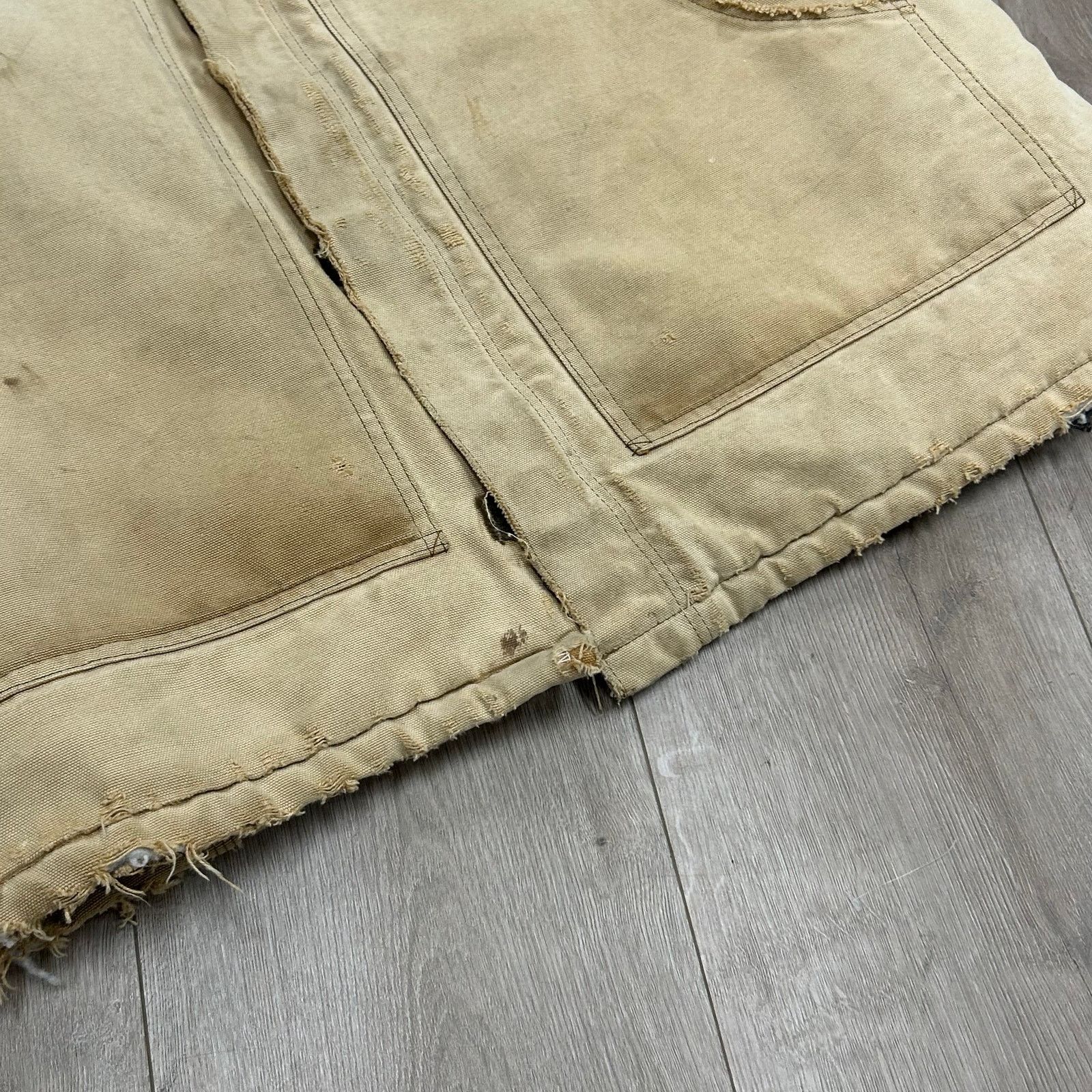 Carhartt Vintage Carhartt Quilt Lined Duck Canvas Chore Jacket XL Size US XL / EU 56 / 4 - 8 Thumbnail