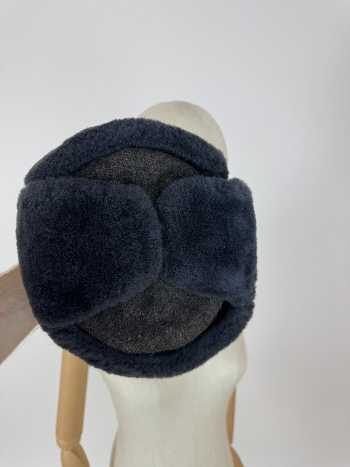 Tyler The Creator × Vintage Ukraine Vintage Army Ushanka Winter Hat size 50 Size ONE SIZE - 6 Thumbnail