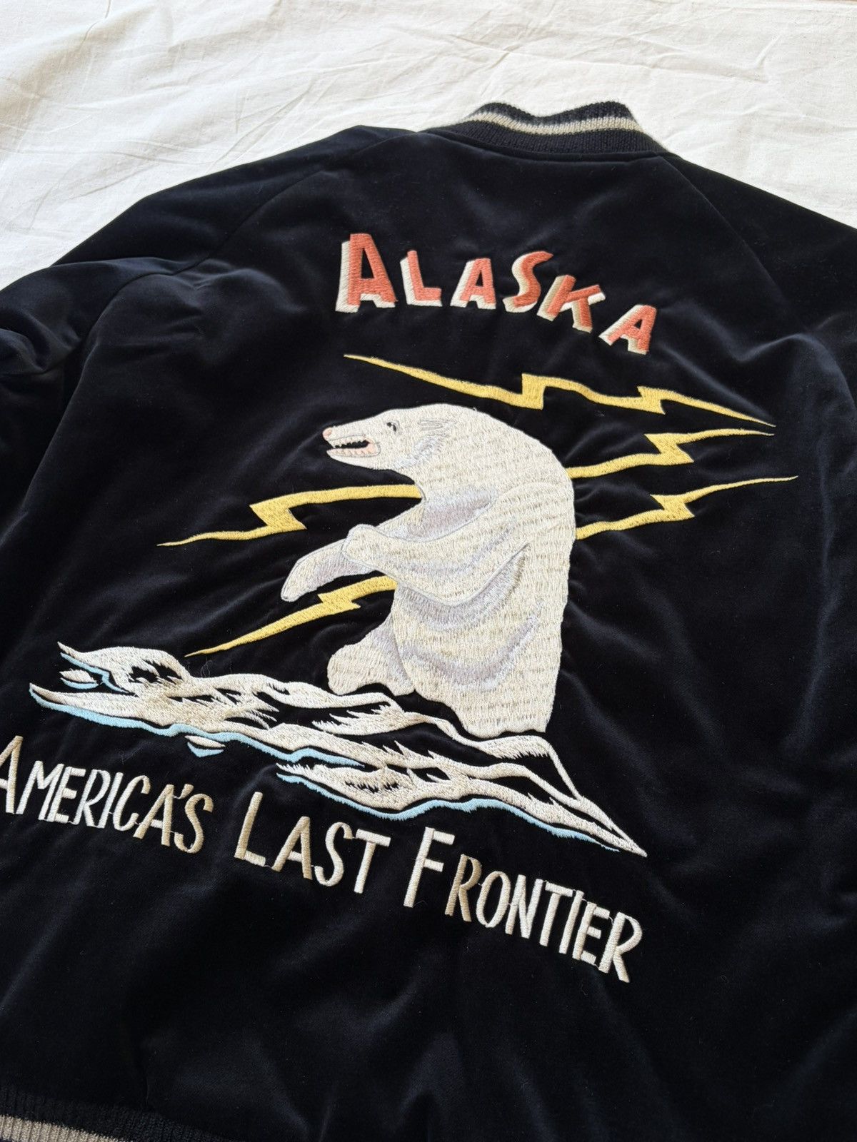 Tailor Toyo Tailor Toyo “ALASKA” Reversible Velvet Souvenir Jacket Size US M / EU 48-50 / 2 - 11 Thumbnail