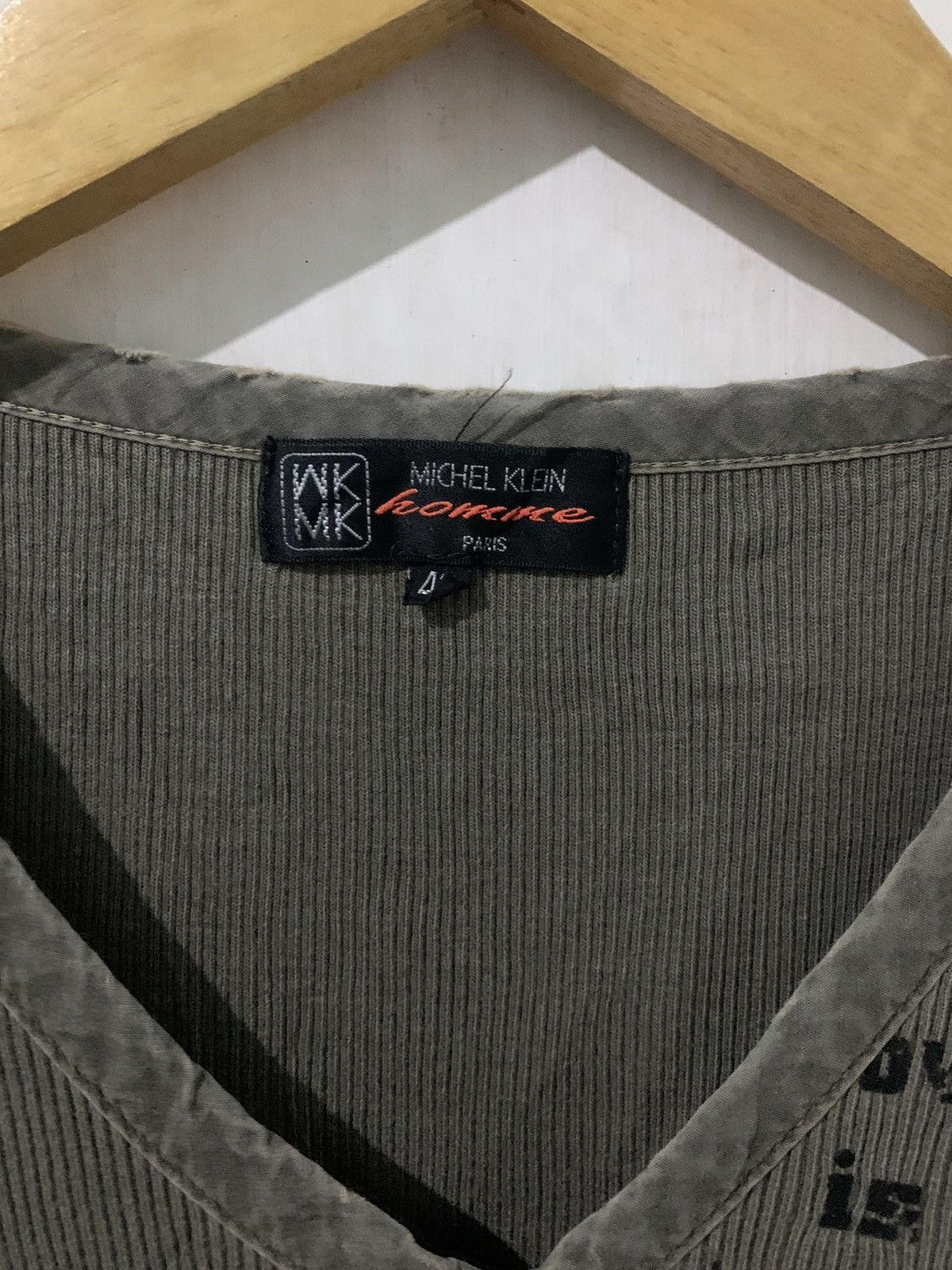 If Six Was Nine × Le Grande Bleu (L.G.B.) × Michel Klein •Need gone • Poem Japanese Michel Klein Gothic styel Size US M / EU 48-50 / 2 - 6 Thumbnail