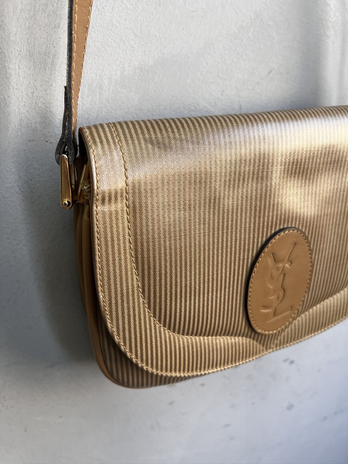 Yves Saint Laurent Retro Yves Saint Laurent 80s shoulder archive leather bag Size ONE SIZE - 4 Thumbnail