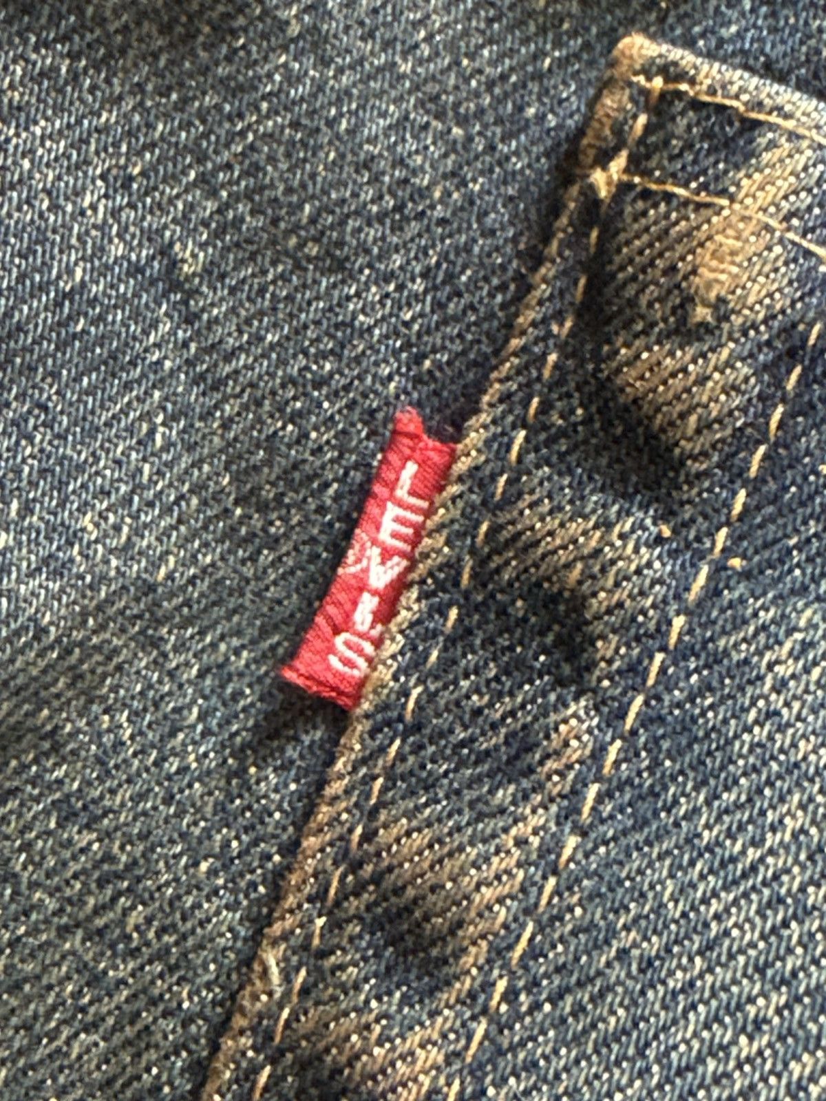 Levi's Vintage LEVIS Big E Lot 503B Mud Wash Baggy Selvedge Jeans Size US 32 / EU 48 - 12 Thumbnail