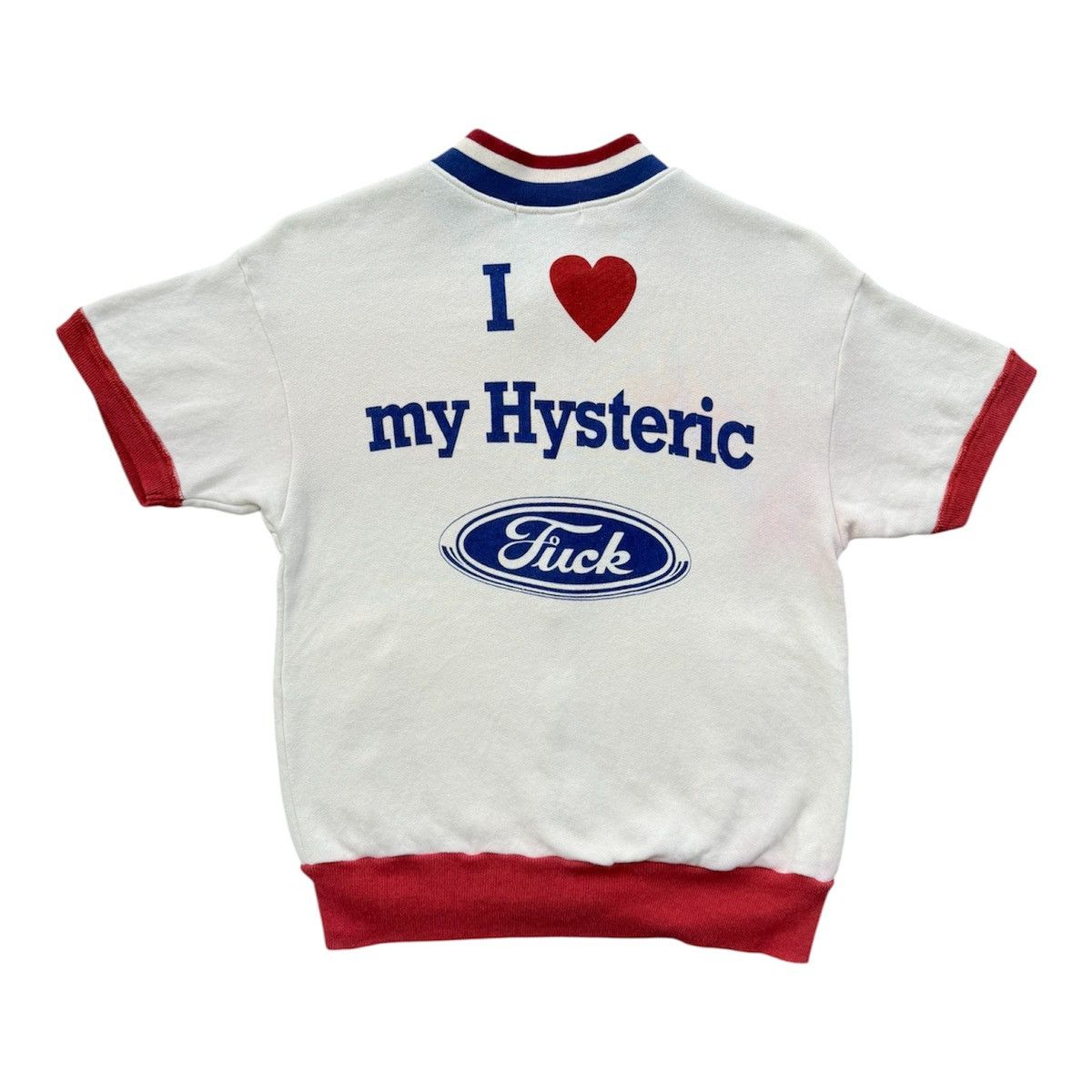 Hysteric Glamour Vintage 1990s I ❤️ Hysteric Glamour "FUCK" Shirt Size US S / EU 44-46 / 1 - 1 Thumbnail