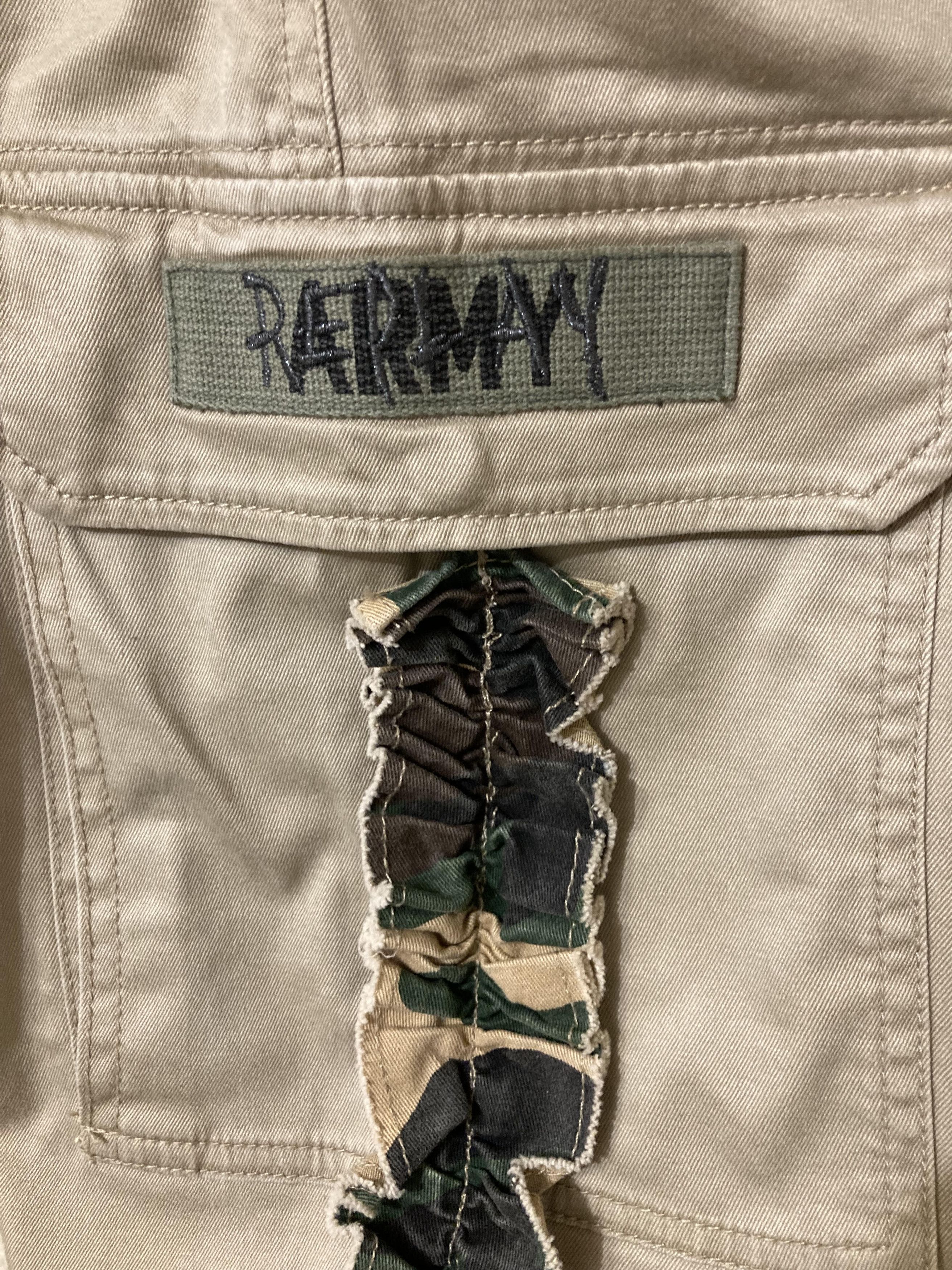 Replay Replay Rare Customized Cargo Style Icons Army Pants Size 29" - 15 Thumbnail