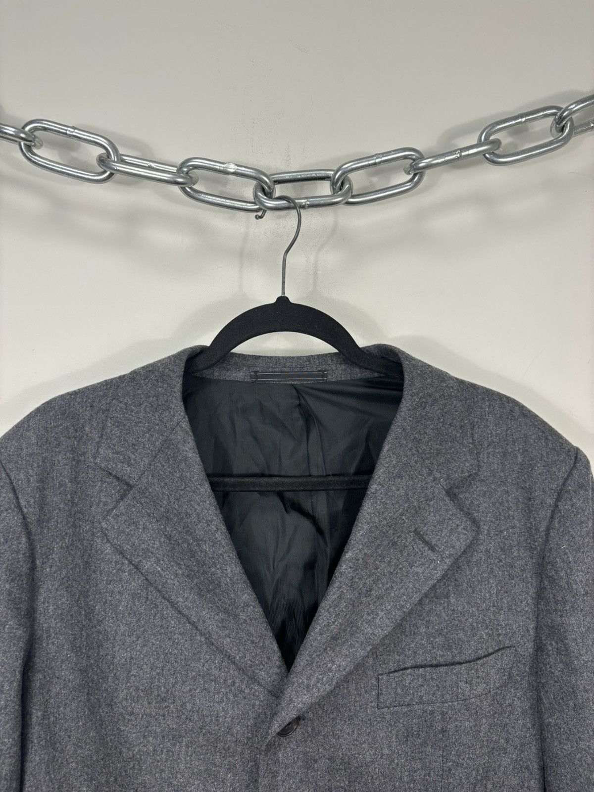 Ermenegildo Zegna Ermenegildo Zegna Soft Men’s 4-Buttons Wool Cashmere Blazer Size 40R - 6 Thumbnail