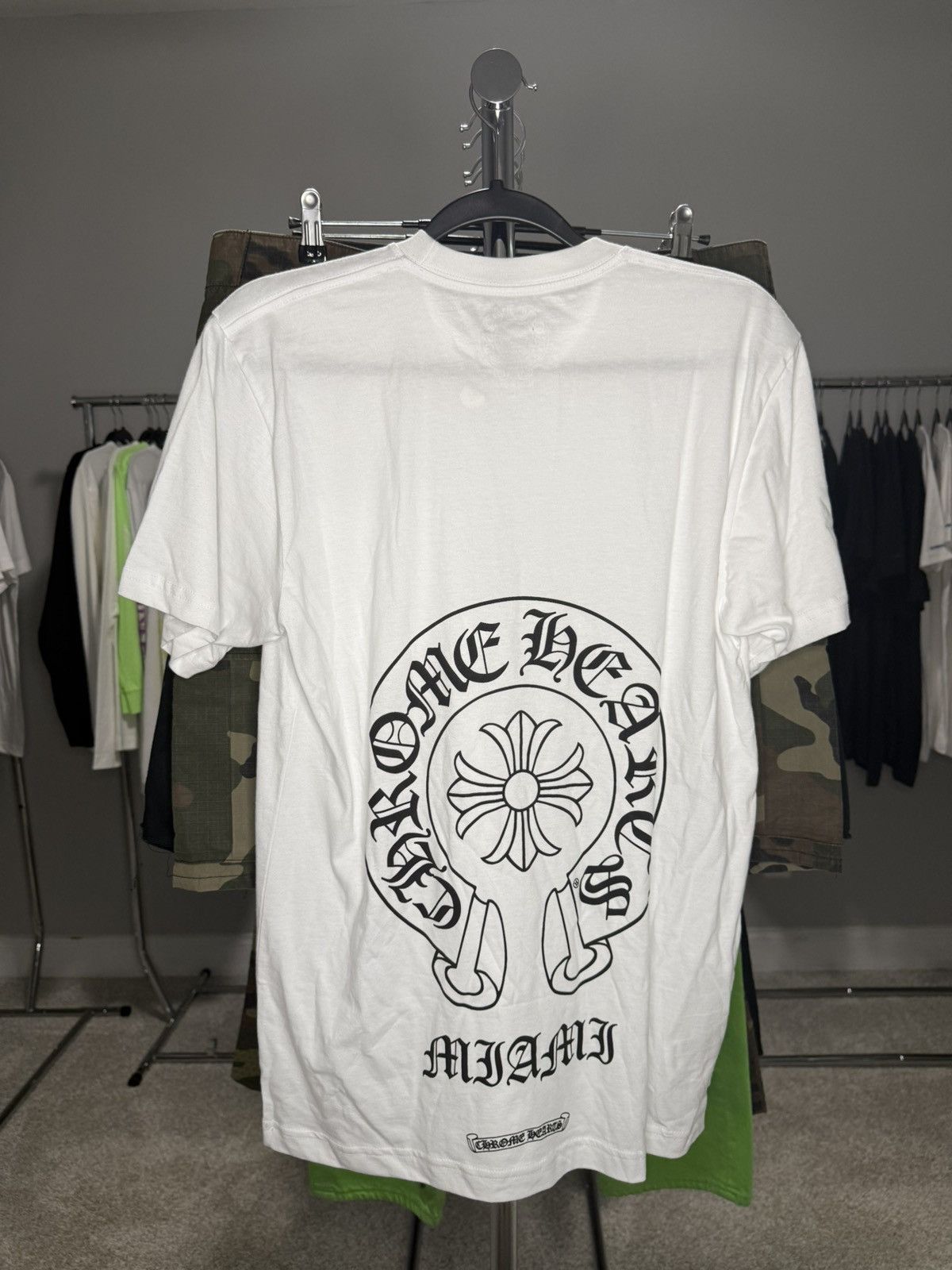Chrome Hearts Chrome Hearts White Miami Horseshoe S/s Size US M / EU 48-50 / 2 - 1 Thumbnail