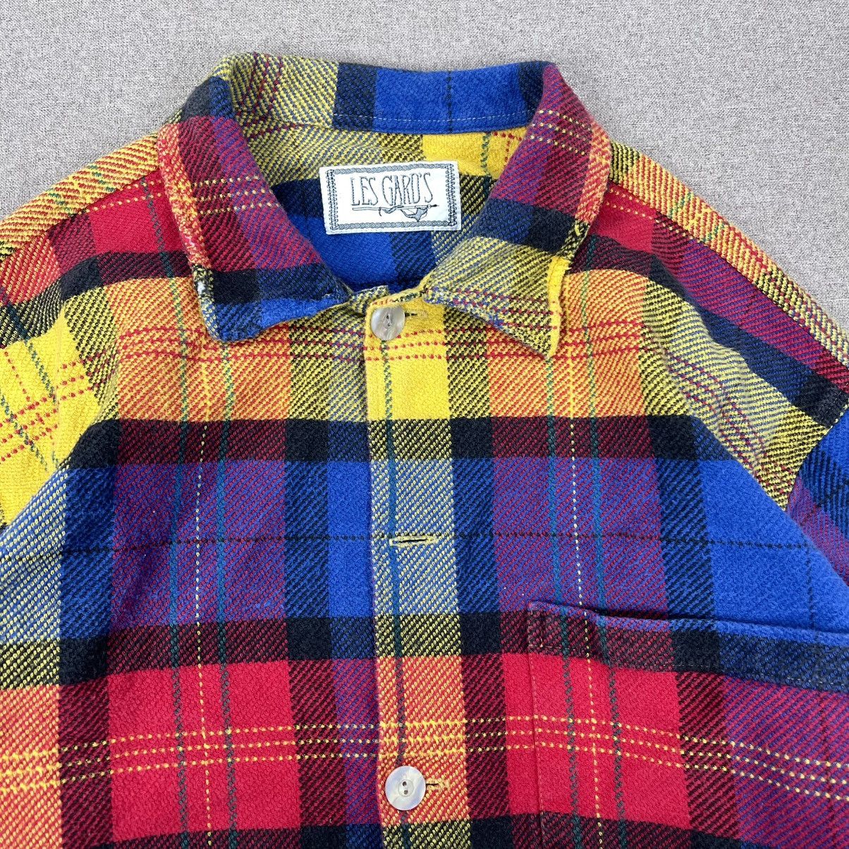 Flannel VINTAGE CROPPED FLANNEL SHIRT DISTRESSED BOXY Size US S / EU 44-46 / 1 - 6 Thumbnail