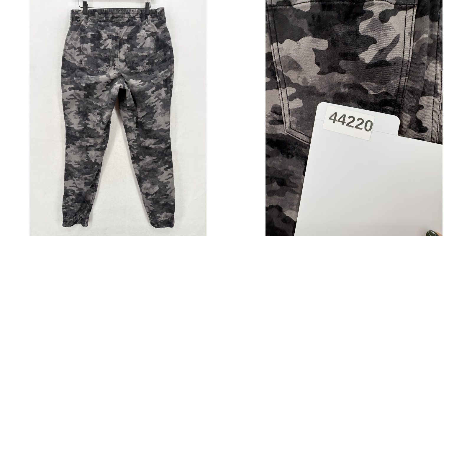 Spanx Spanx Pants Womens XL Gray Camo Stretch Twill Cargo Jogger Pockets Comfort Gym - Jogger Pants - Gray Camouflage Cargo Pants Women XL Spanx Size 40" / US 18 - 10 Thumbnail