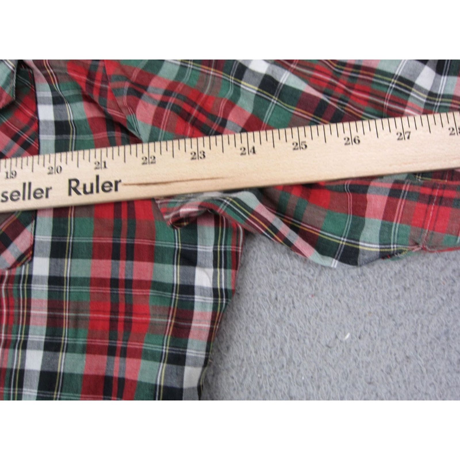 Armani VINTAGE Karman Shirt Mens XL Red Plaid Snap Western Rodeo Cowboy 80s 90s Classic Size US XL / EU 56 / 4 - 7 Thumbnail