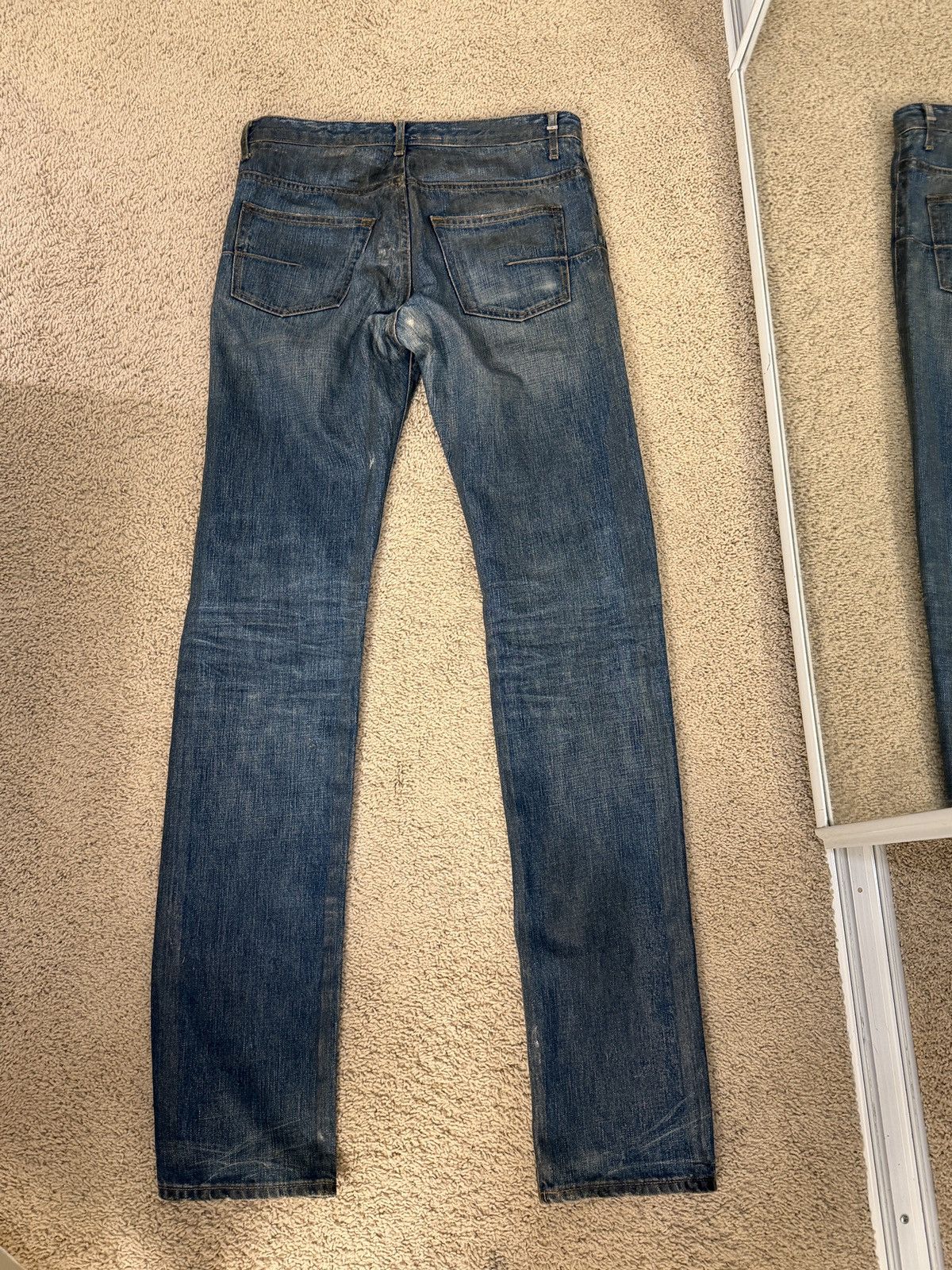 Dior AW06 Dior Homme Luster Waxed Clawmark Denim These Grey days Size US 30 / EU 46 - 3 Thumbnail