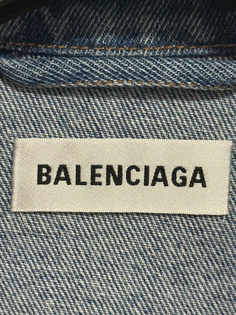 Balenciaga Balenciaga Classic blazing light wash back rhinestone mono Size US XXS / EU 40 - 3 Thumbnail