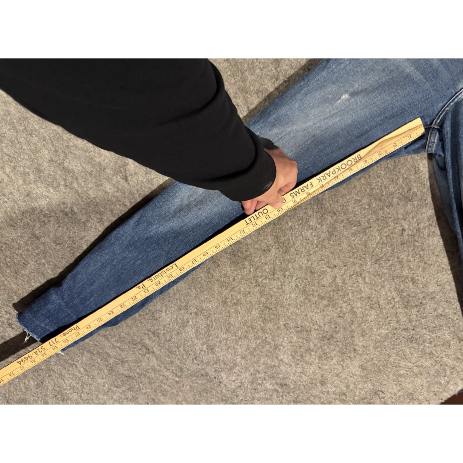 Vintage Joes Jeans Womens 25 Charlie High Rise Skinny Ankle Distressed Chic Streetwear Jeans Size 42" / US 20 - 4 Thumbnail