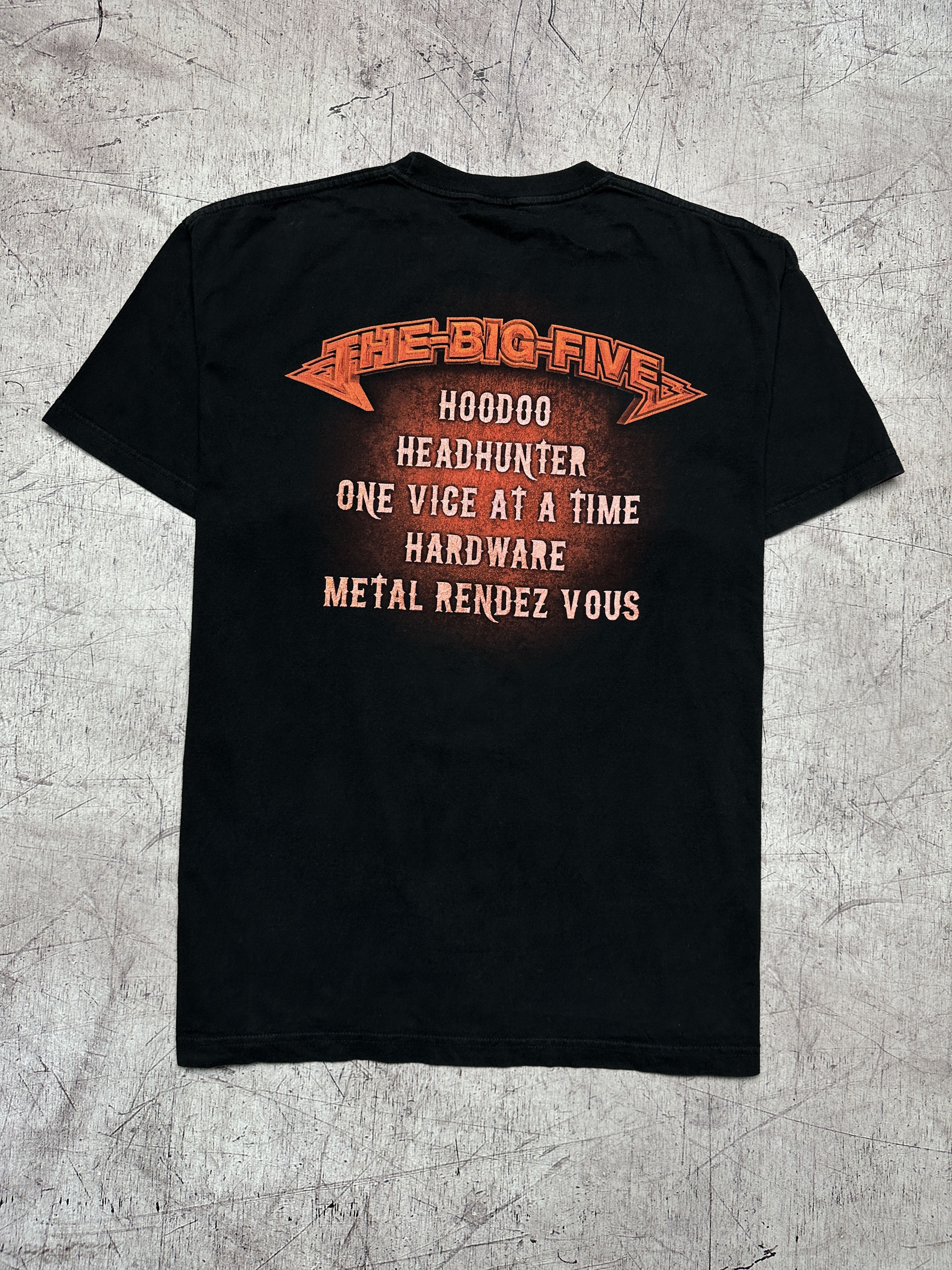 Band Tees × Vintage Krokus The Big Five European Tour Vintage Mens T-Shirt Size US XL / EU 56 / 4 - 6 Thumbnail