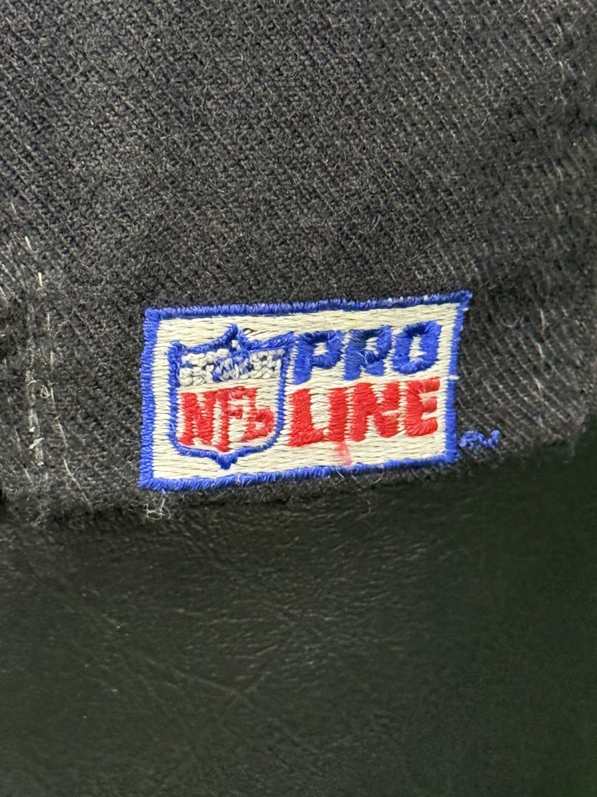 Logo Athletic Vintage Green Bay Packers Black Dome Shark Tooth Hat Size ONE SIZE - 4 Thumbnail