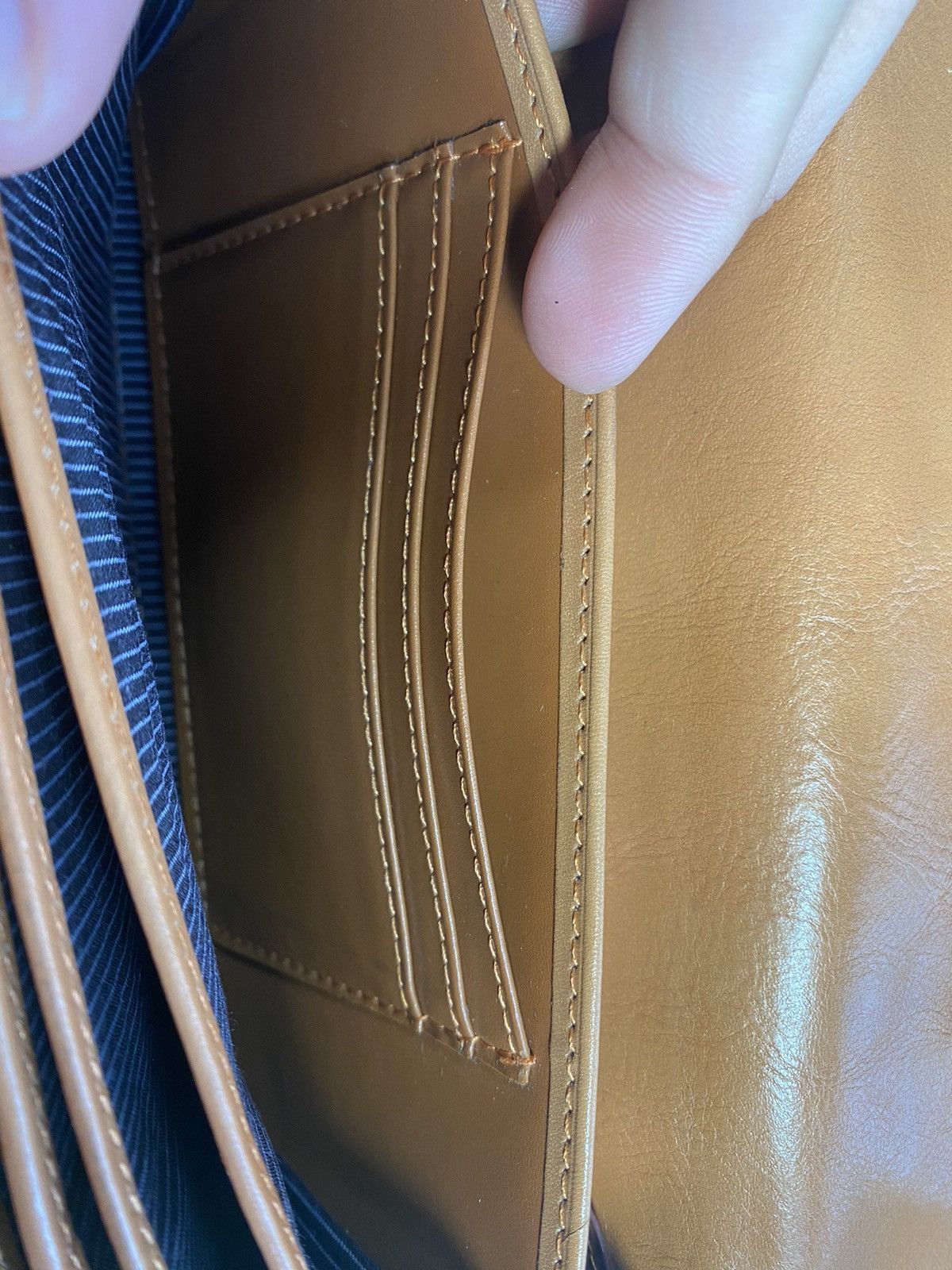 Japanese Brand Green Genuine Leather Long Wallet Size ONE SIZE - 11 Thumbnail