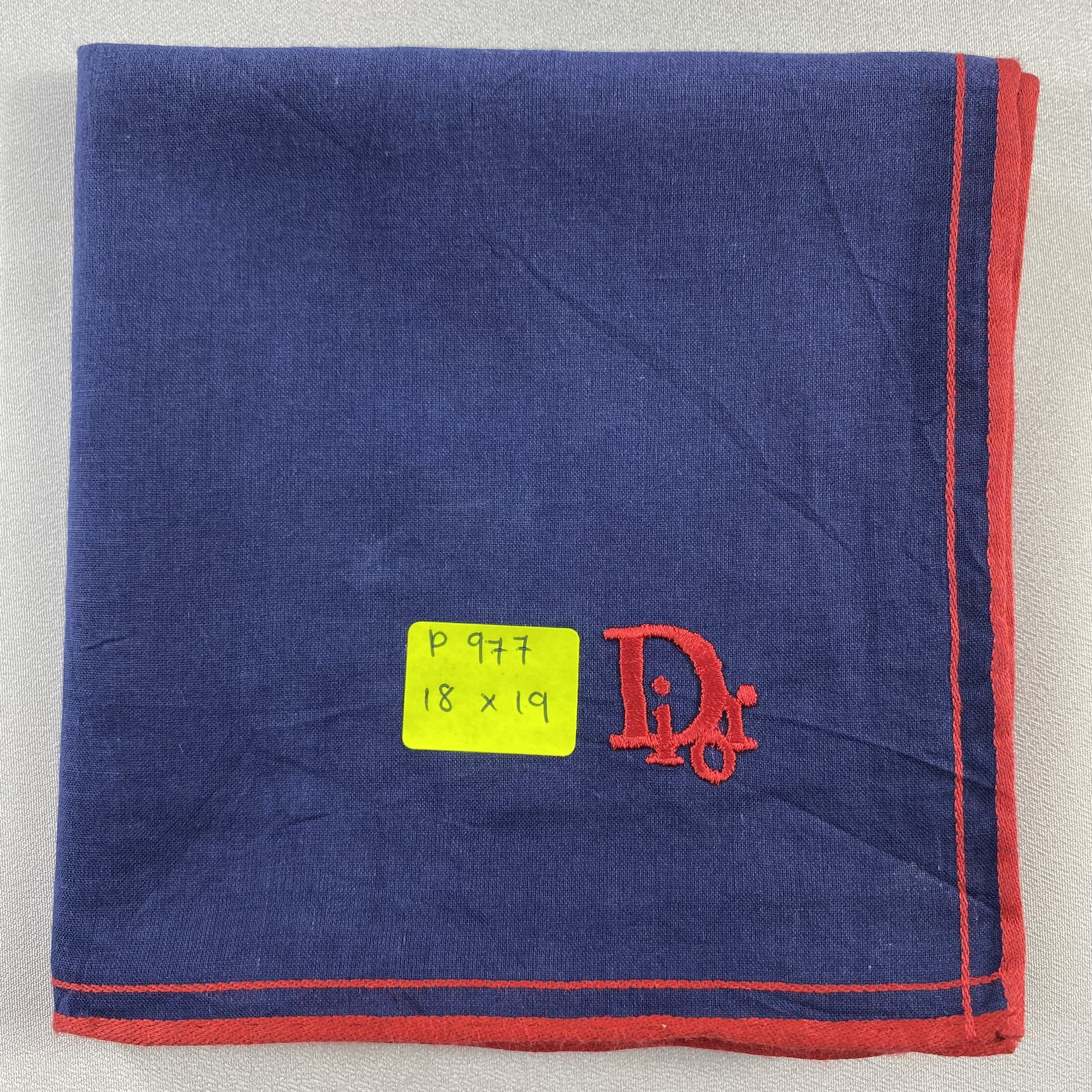 Vintage Dior Bandana/ Handkerchief / Neckerchief-P977 Size ONE SIZE - 5 Thumbnail