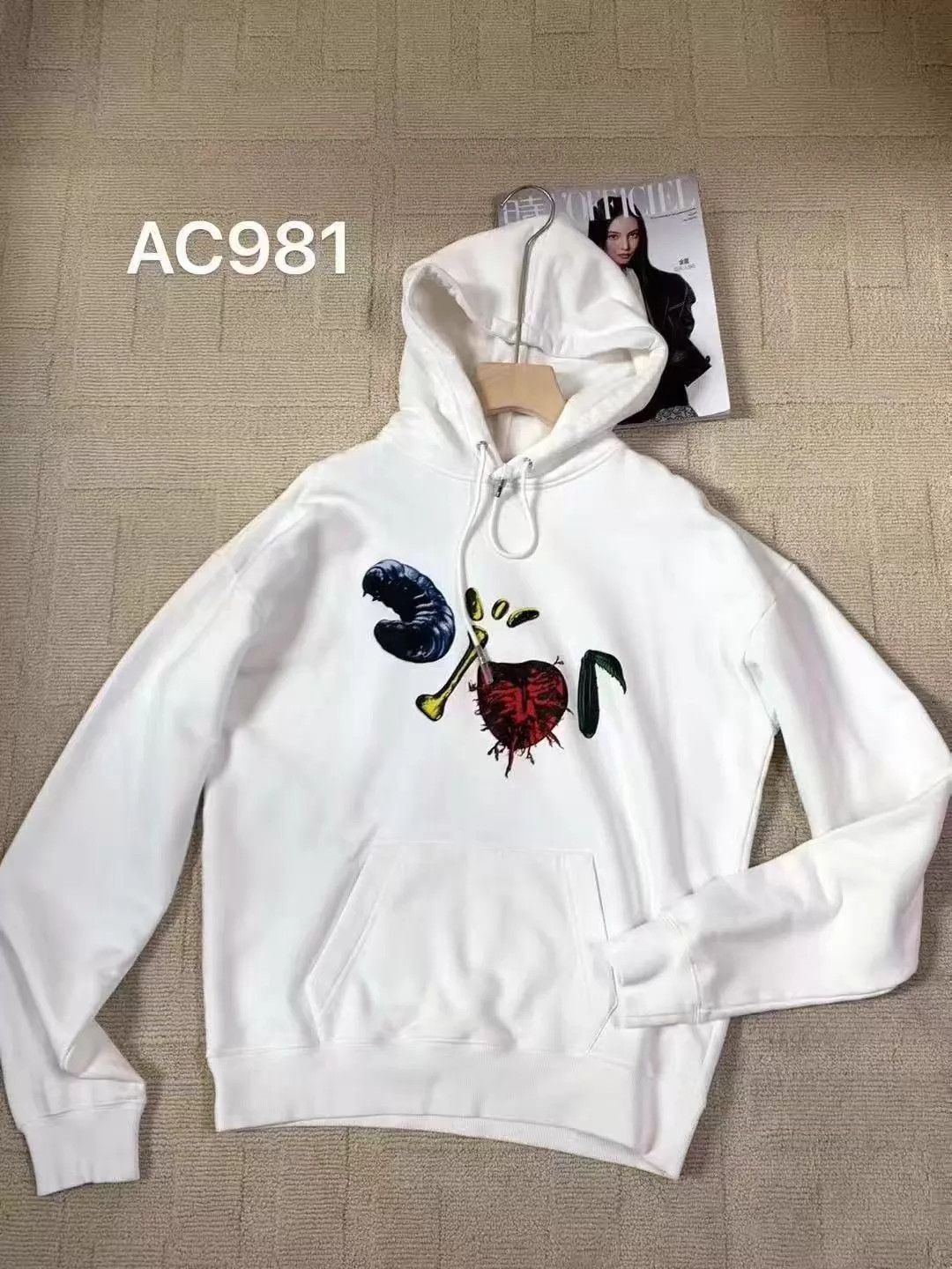 Dior Dior x Travis Scott Logo Hoodie XS Size US XS / EU 42 / 0 - 1 Thumbnail