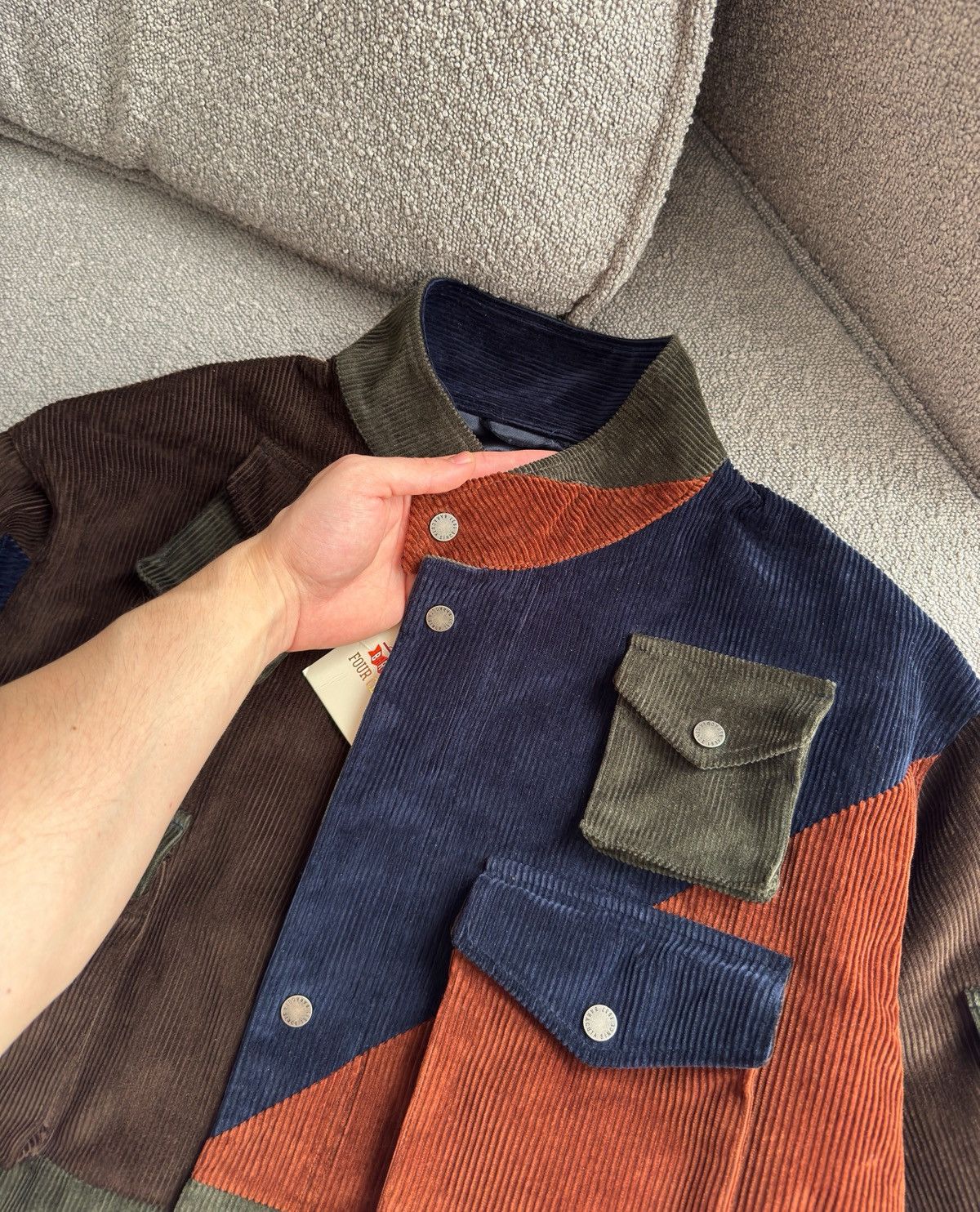 Baracuta BARACUTA Four Climes Corduroy Field Jacket fits L RRP1300$ Size US L / EU 52-54 / 3 - 6 Thumbnail
