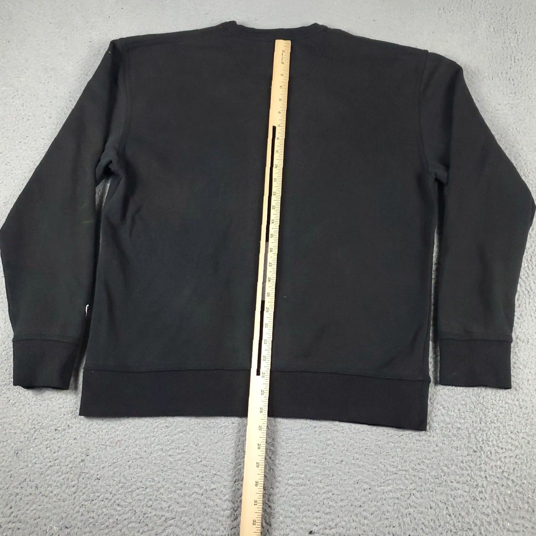 Champion VINTAGE Champion Men’s Large Black Pullover Sweatshirt Casual Crewneck Knit Logo Zipper Athletic Size US L / EU 52-54 / 3 - 6 Thumbnail