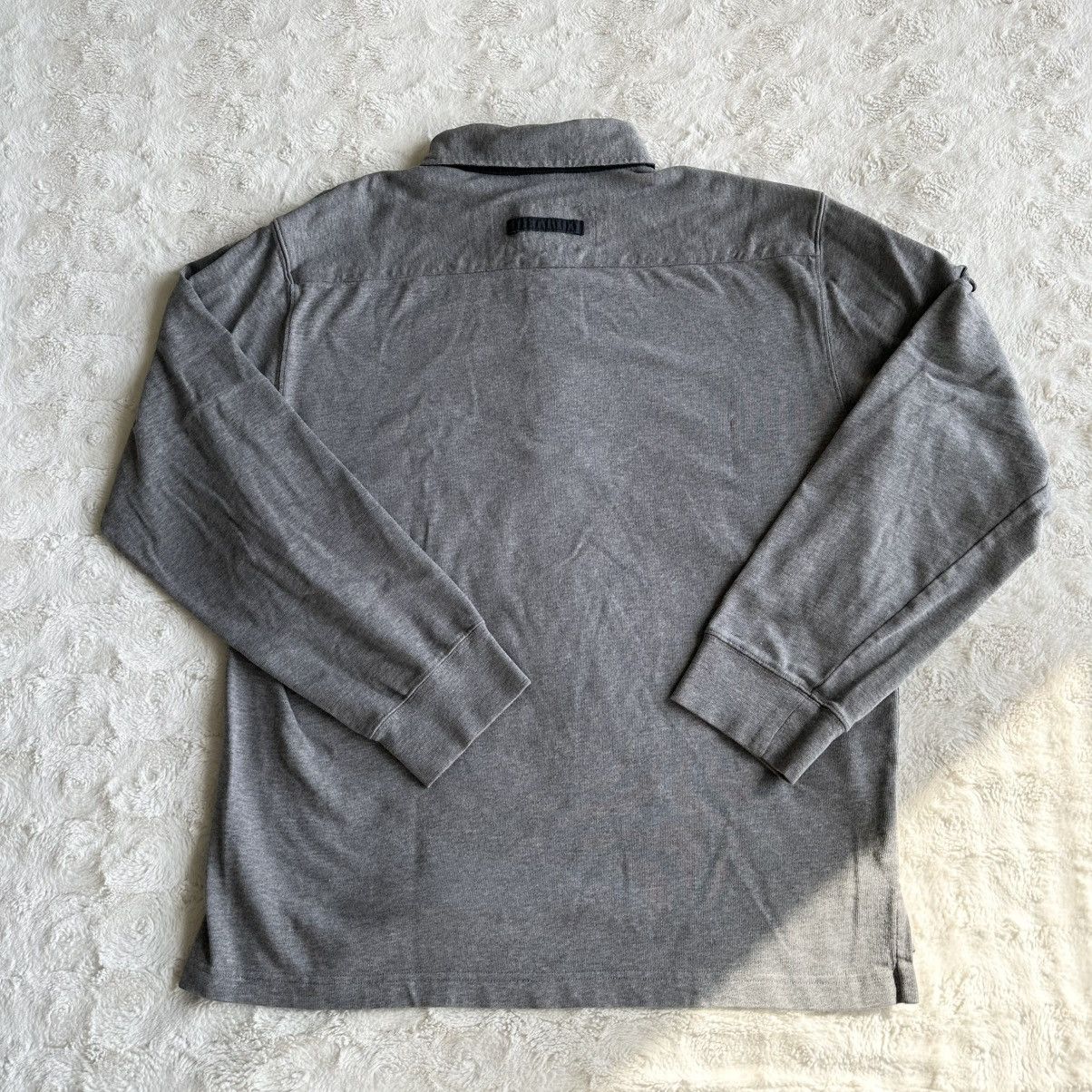 Abercrombie & Fitch Vintage Abercrombie & Fitch Polo Shirt Mens M Gray Rugby Zip Size US M / EU 48-50 / 2 - 3 Thumbnail