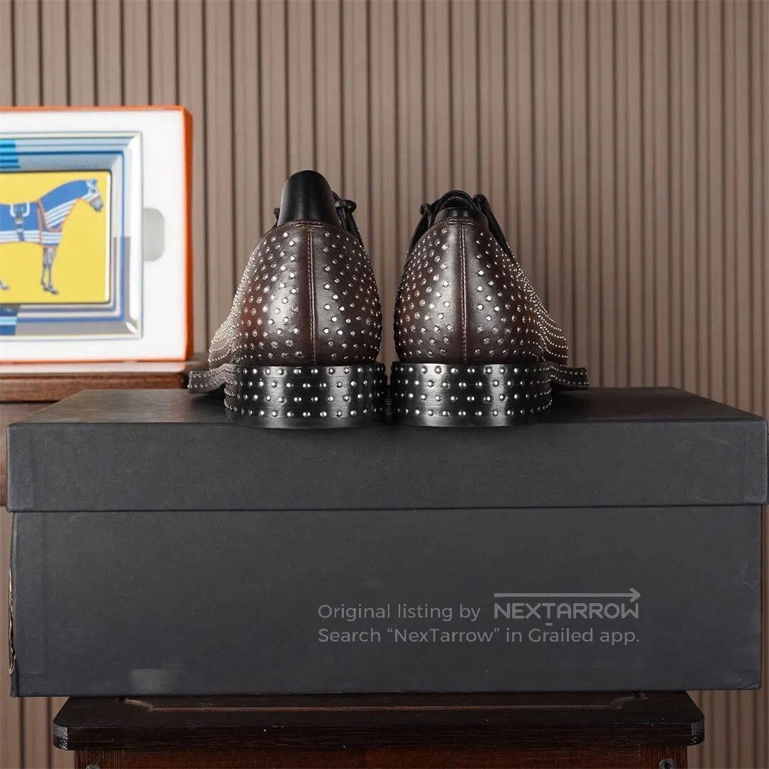 Berluti Berluti Studded Wholecut Oxford Shoes. Size US 7 / EU 40 - 2 Thumbnail