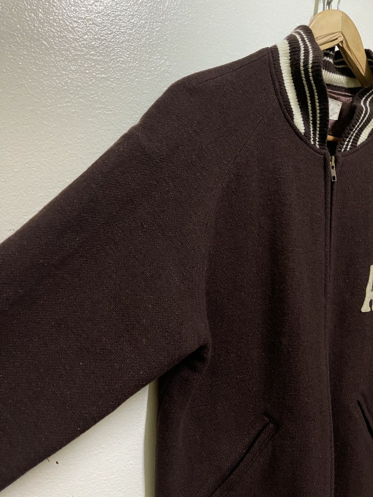 Japanese Brand Corisco Wool Varsity Jacket Size US M / EU 48-50 / 2 - 2 Thumbnail