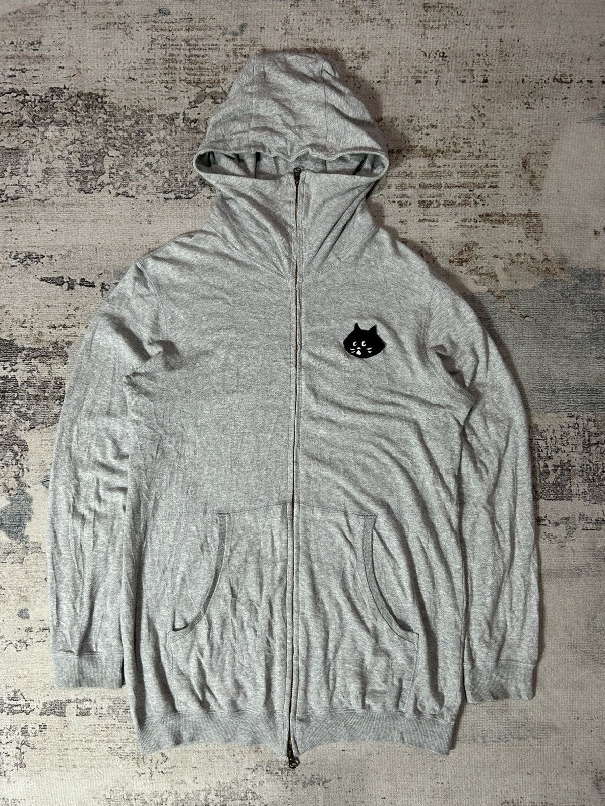 Issey Miyake × Ne-Net Issey Miyake Ne-net Nya Cat Zip Up Hoodie