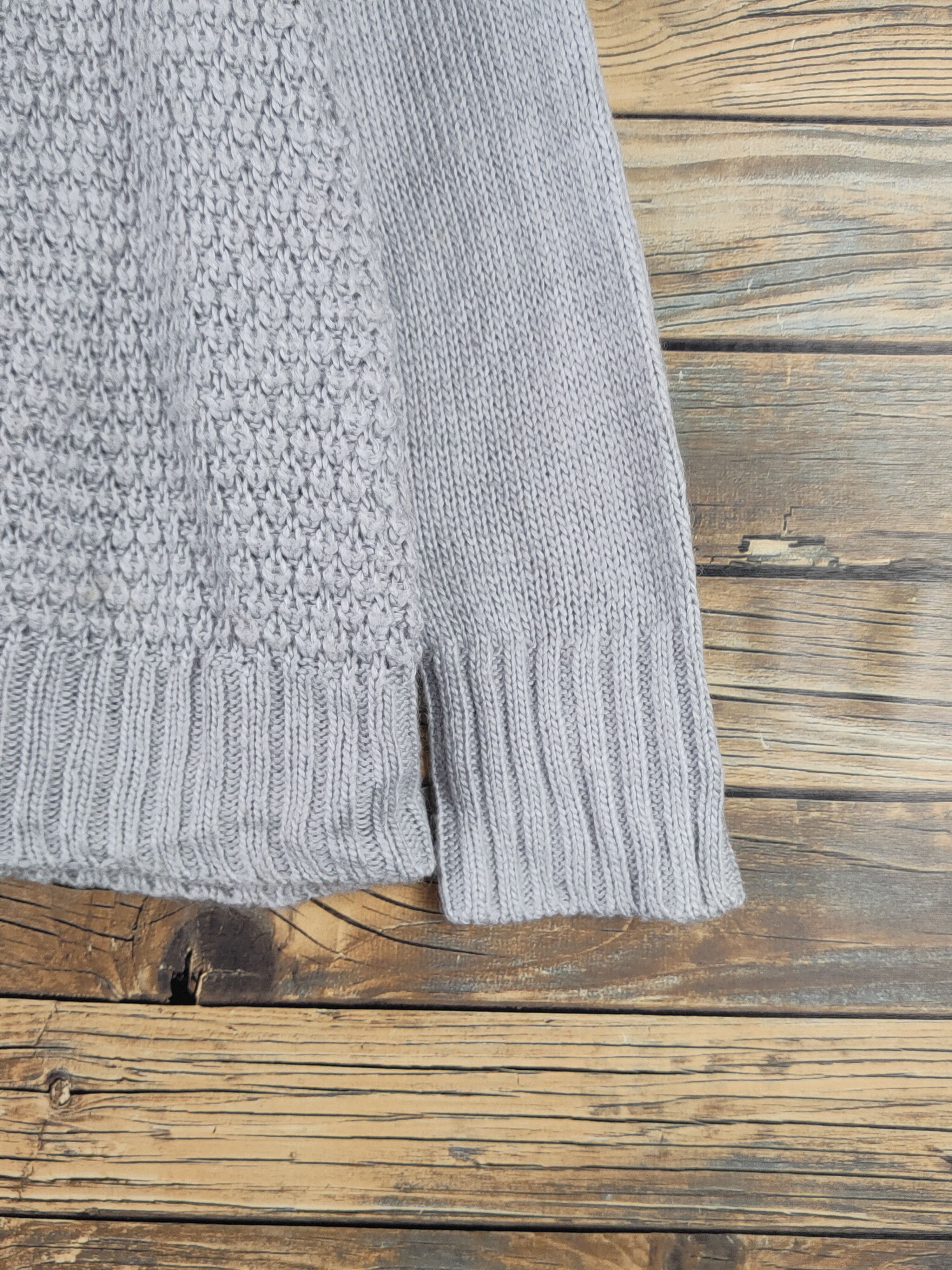 Japanese Brand × Vintage Topvalu Gray Knitwear Sweatshirts #W1764 Size L / US 10 / IT 46 - 6 Thumbnail