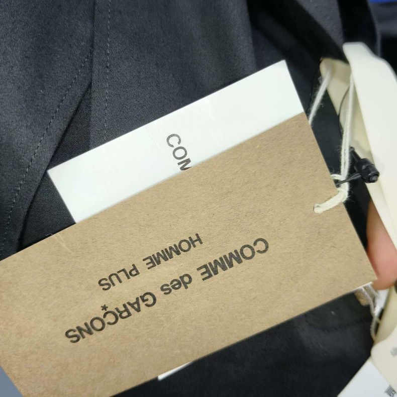 Comme des Garcons Comme Des Garcons Black long-sleeved shirt jacket Size US M / EU 48-50 / 2 - 4 Thumbnail