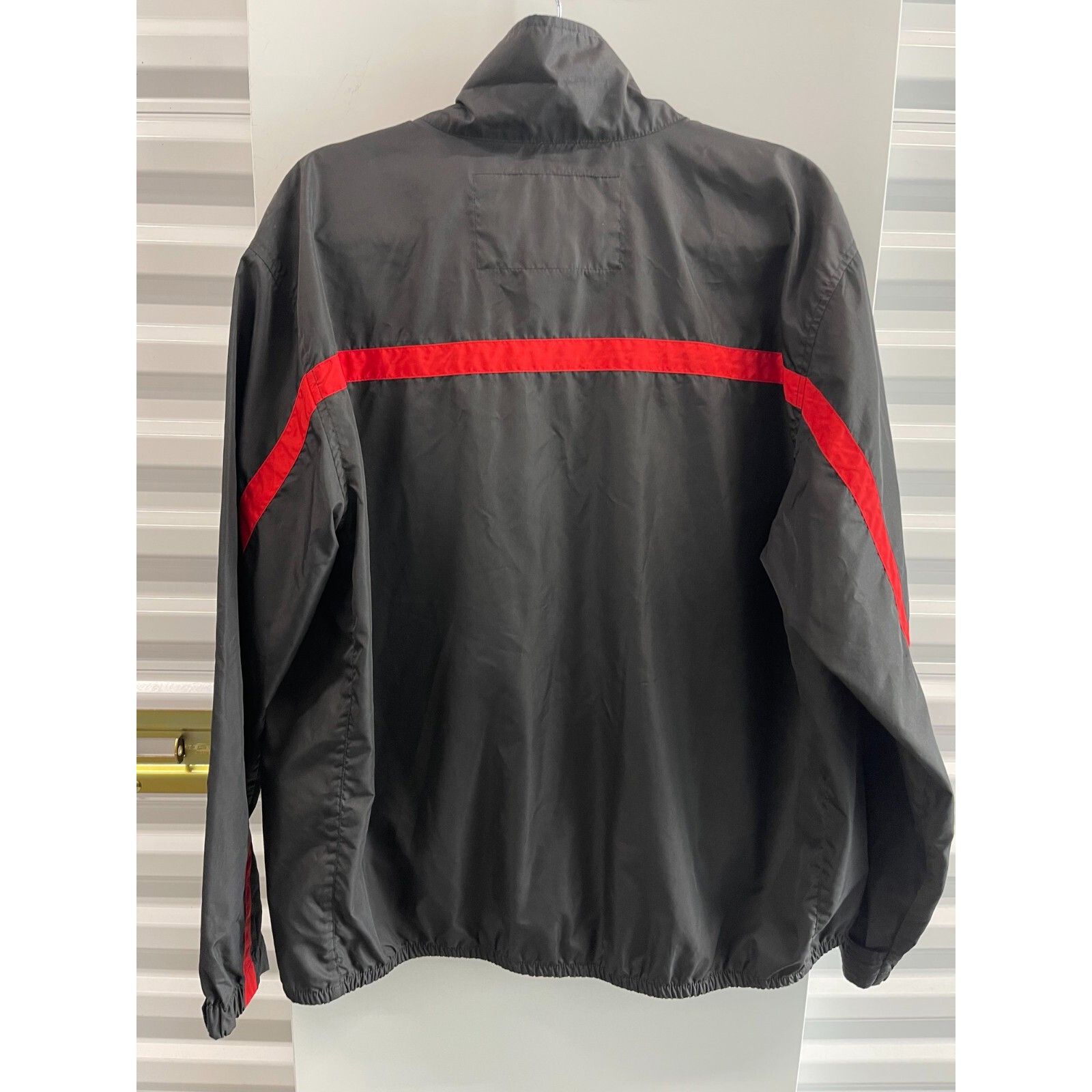Ralph Lauren VTG Y2K 90S POLO SPORT BLACK RED TRACK JACKET WINDBREAKER RU Size US L / EU 52-54 / 3 - 6 Thumbnail