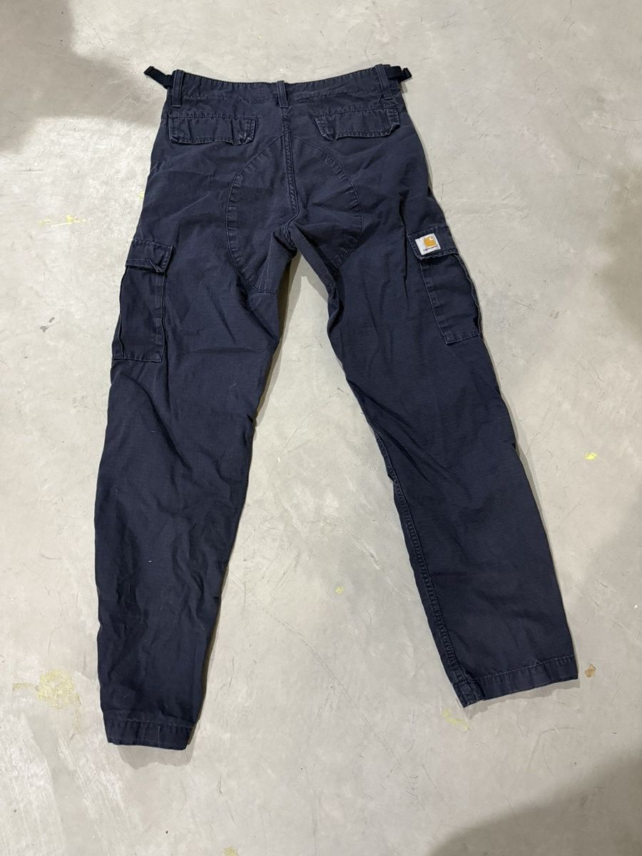 Carhartt Wip Navy Carharrt wip aviation cargo pants 28/30 Size US 28 / EU 44 - 3 Thumbnail