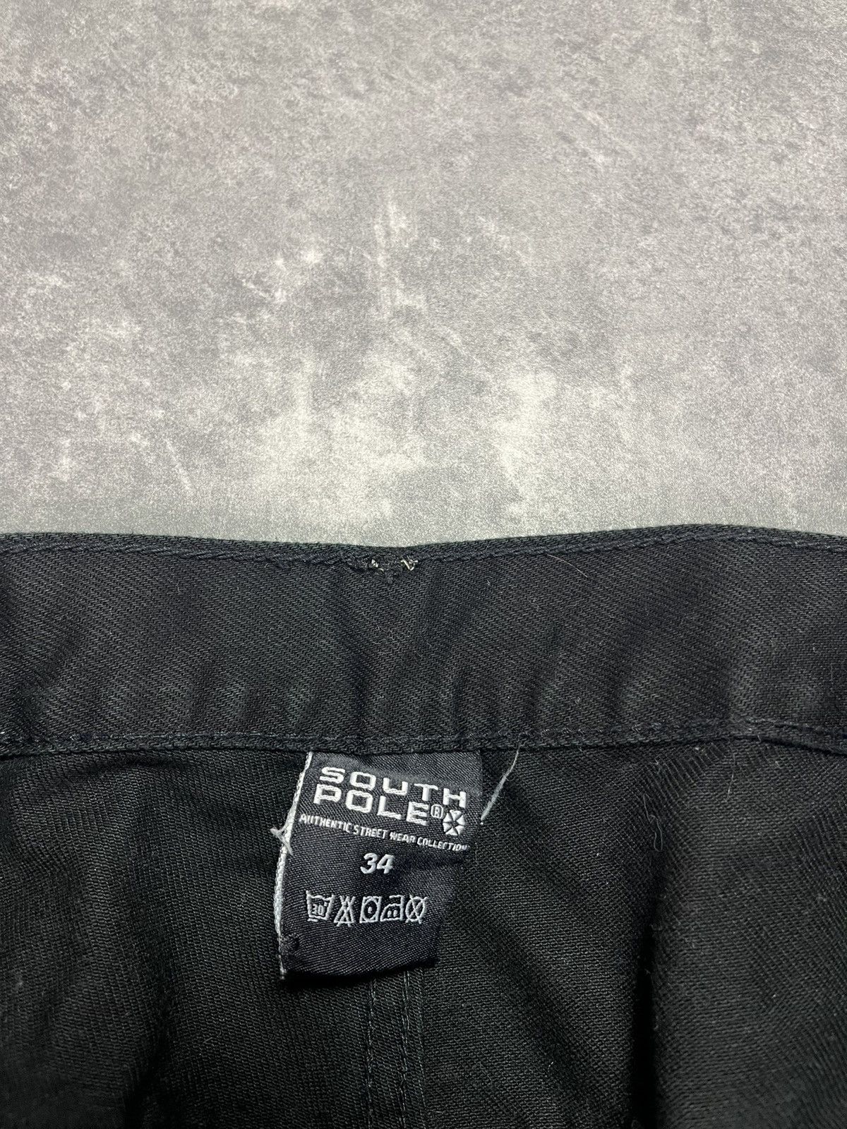 Southpole Vintage Washed Southpole Baggy Embroidered Jeans 34 Size US 34 / EU 50 - 6 Thumbnail