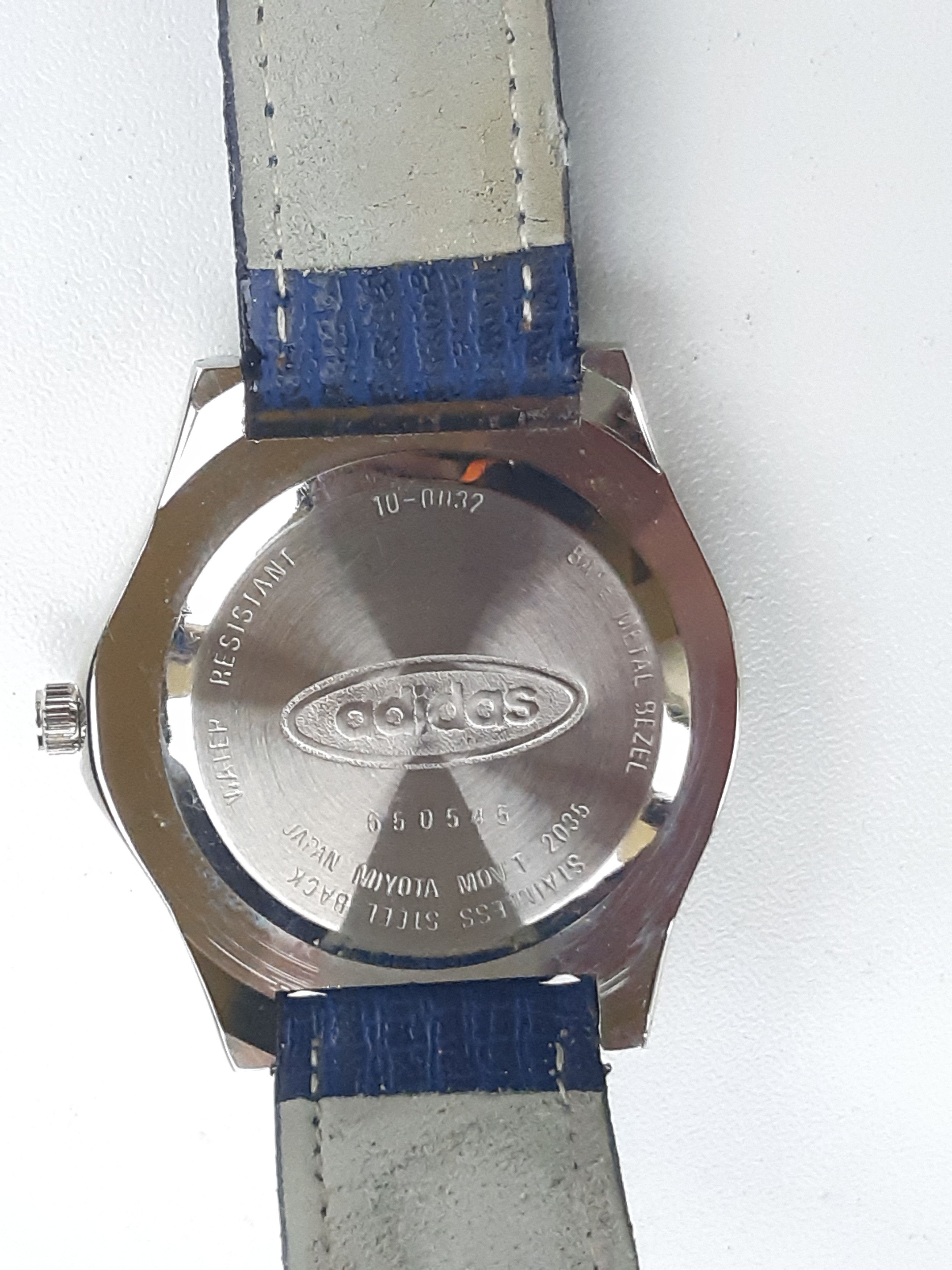 Adidas Vintage 90s ADIDAS Quartz Watch 10-0032 NOS Size ONE SIZE - 4 Thumbnail