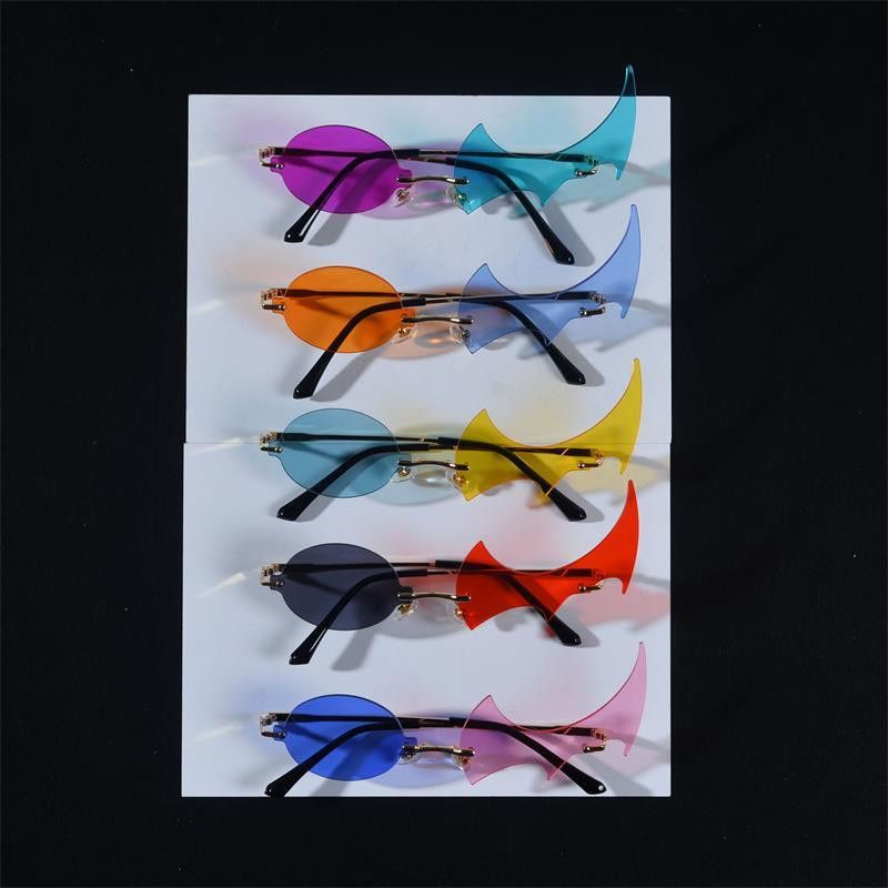 Electric Visual Modern Street ins style custom avant-garde sunglasses Size ONE SIZE - 2 Thumbnail