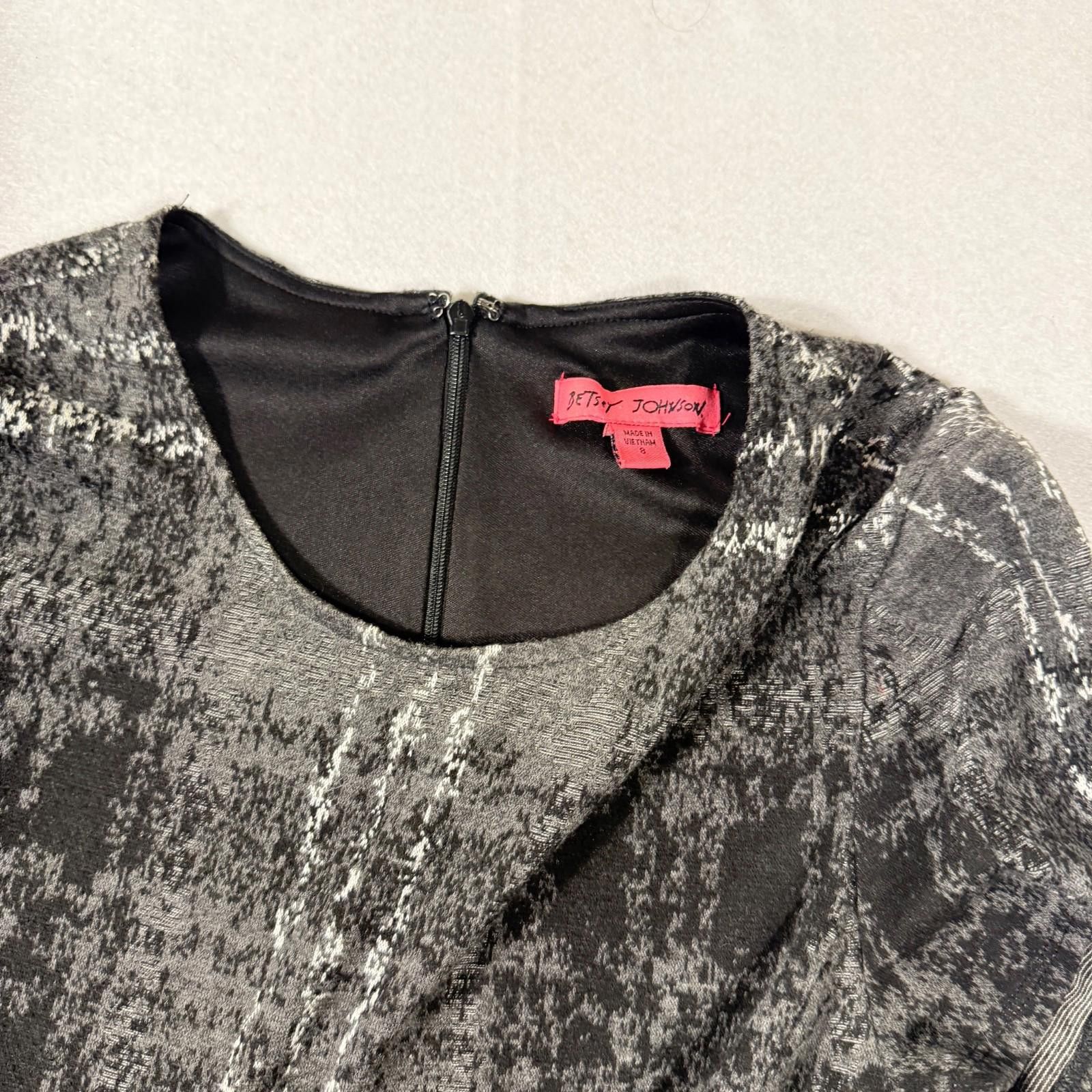 Other Betsey Johnson Grey Plaid Dress 90s y2k Size 8 Size M / US 6-8 / IT 42-44 - 4 Thumbnail
