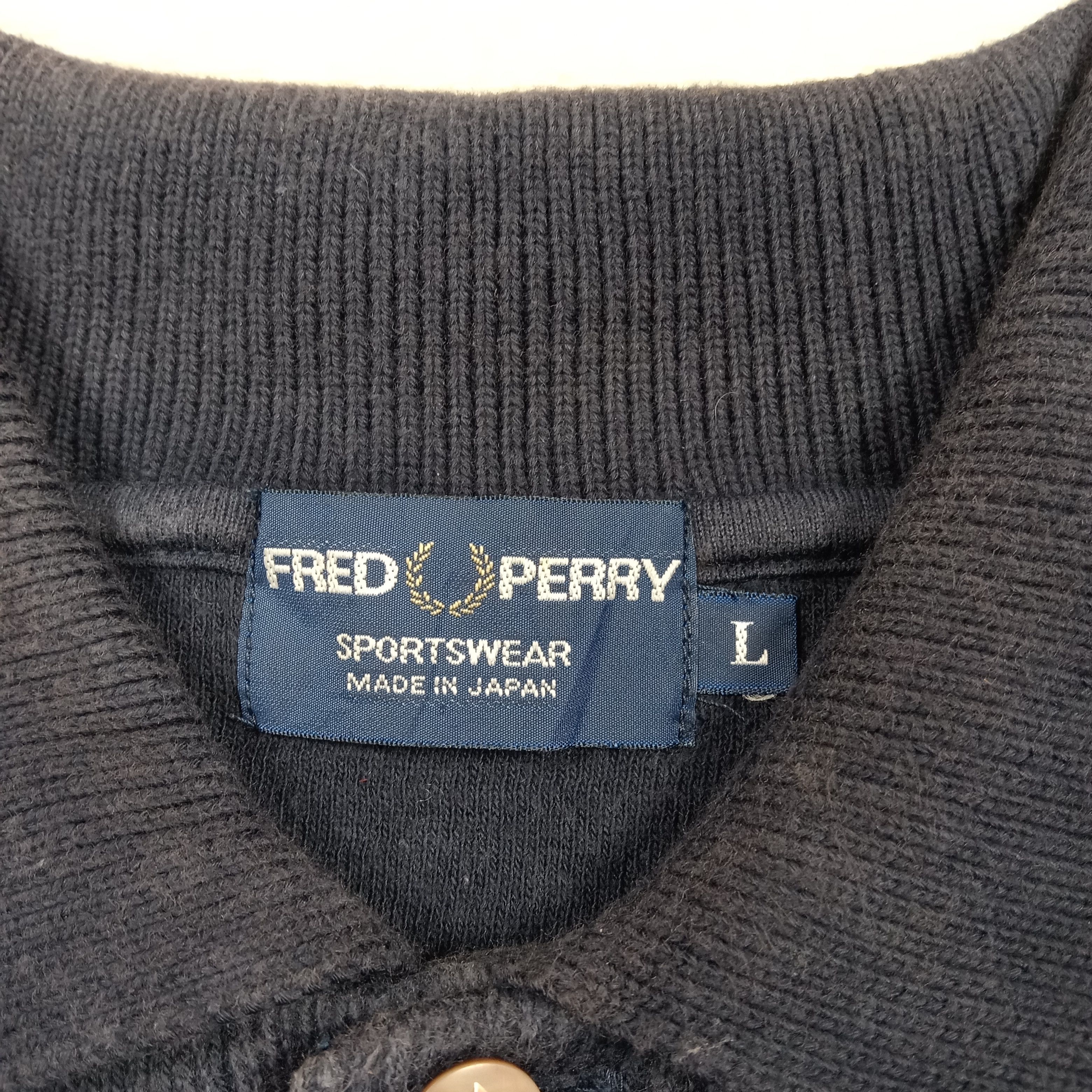 Fred Perry Fred Perry Made In Japan Collared Sweatshirt C278N23 Size US M / EU 48-50 / 2 - 3 Thumbnail
