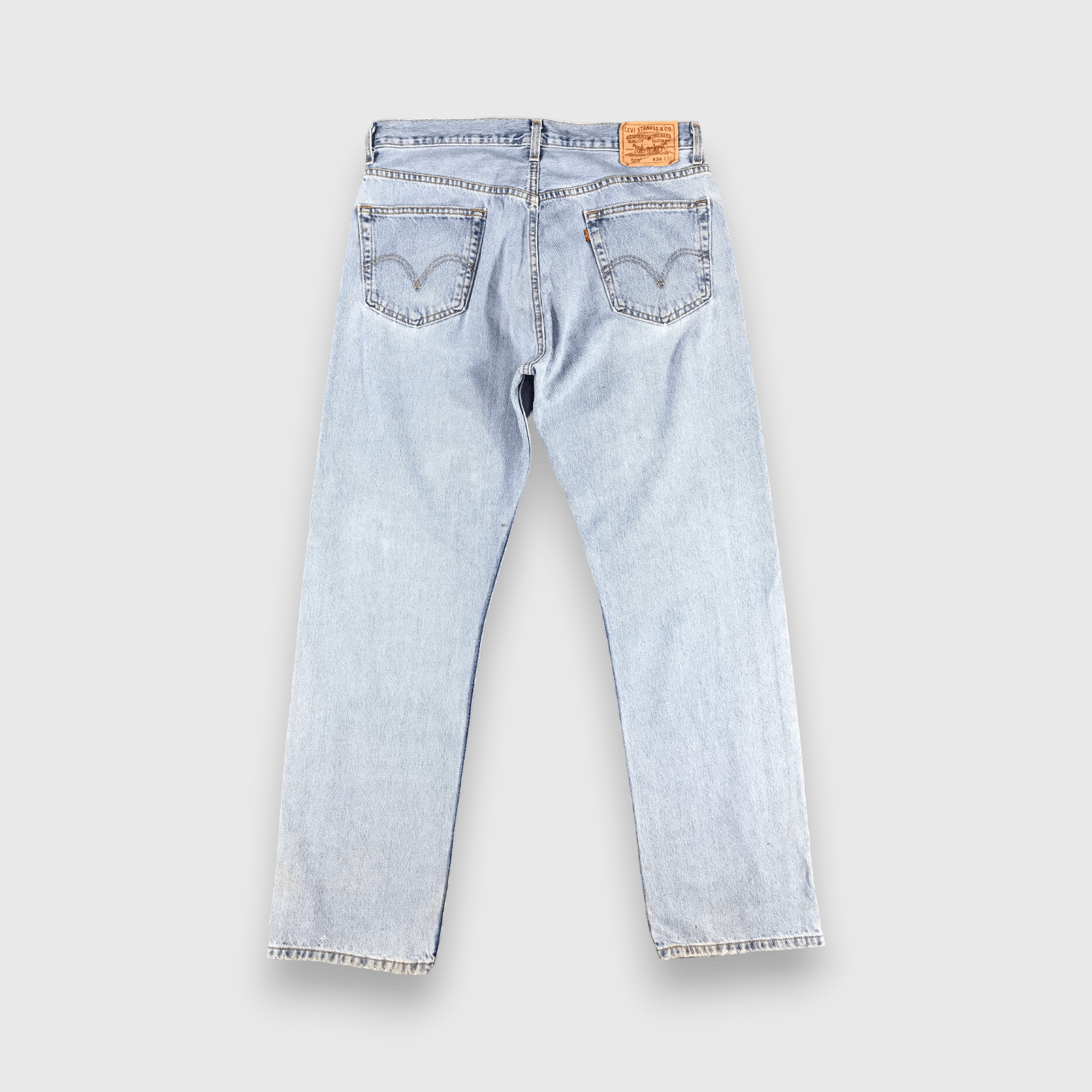 Levi's Vintage Light Wash Levis 505 Jeans-J1625 Size US 35 - 2 Thumbnail