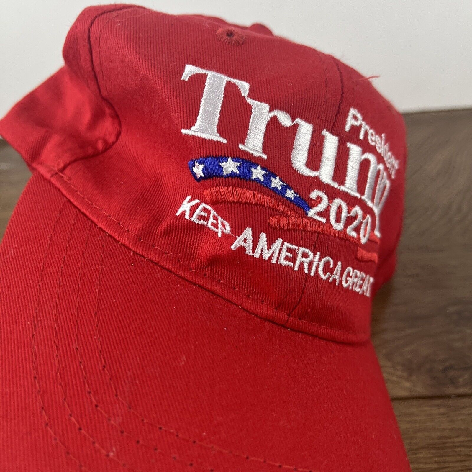 Other Donald Trump Hat 2020 Keep America Great Red Hat Adjustable Size ONE SIZE - 6 Thumbnail