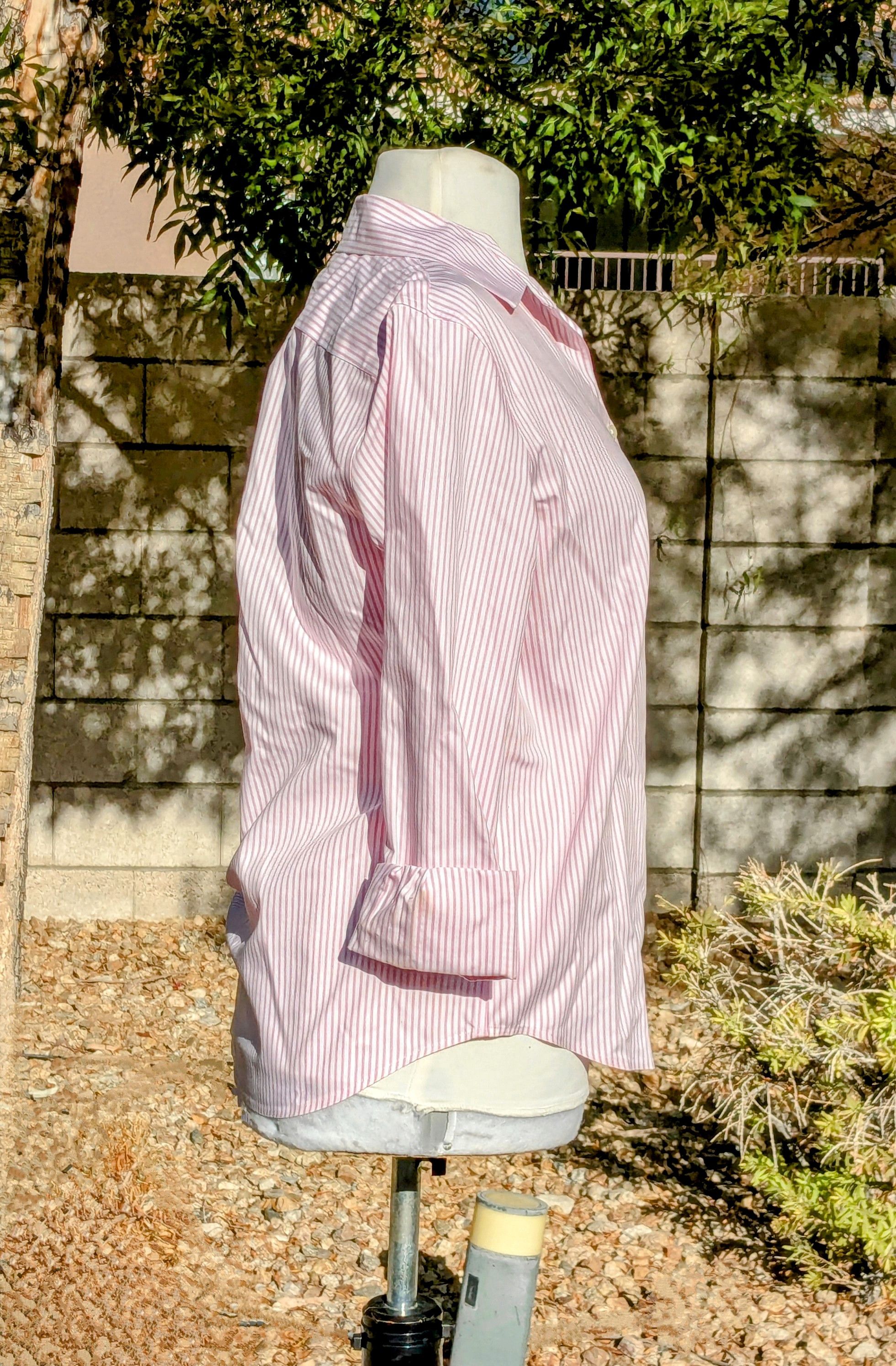 Jones New York Jones New York Signature Striped Pink Button Down Shirt Size S / US 4 / IT 40 - 4 Thumbnail