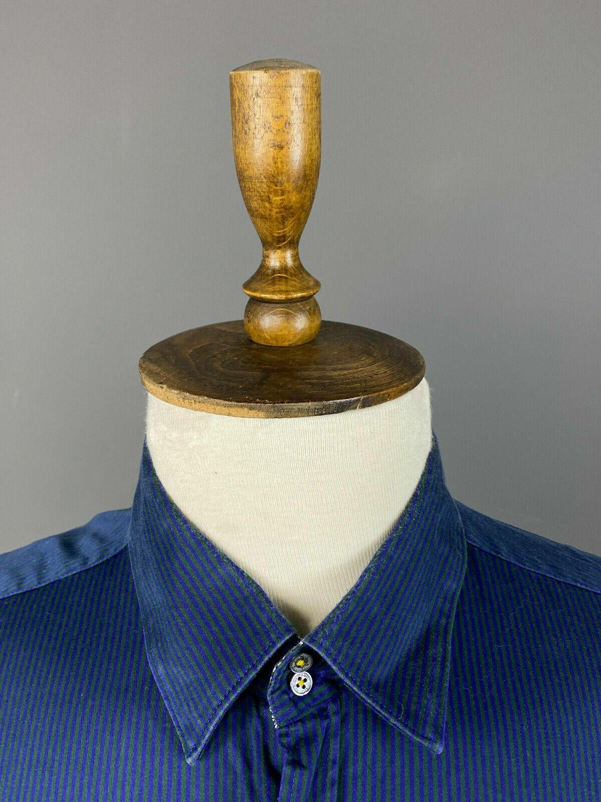 Ted Baker Men Ted Baker London Blue Stripe Button Up Shirt Size 6 Size US M / EU 48-50 / 2 - 4 Thumbnail