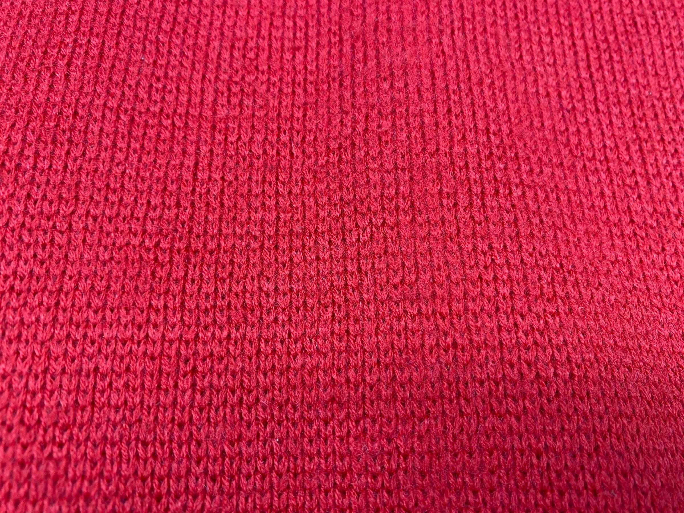 Ralph Lauren × Vintage Vintage Ralph Lauren Merino Wool Scarf - Red Size ONE SIZE - 11 Thumbnail
