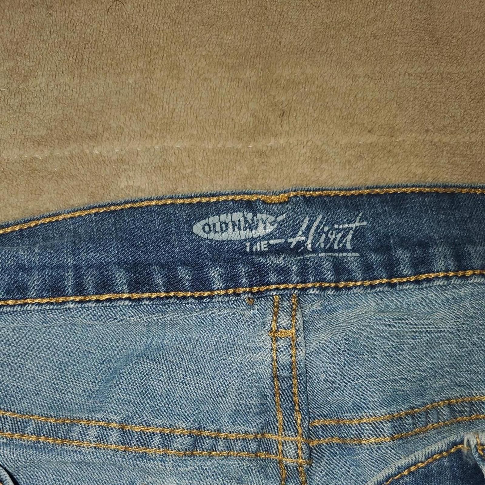 Old Navy Old Navy Women's Blue and Navy Jeans Size 34" / US 12 / IT 48 - 3 Thumbnail