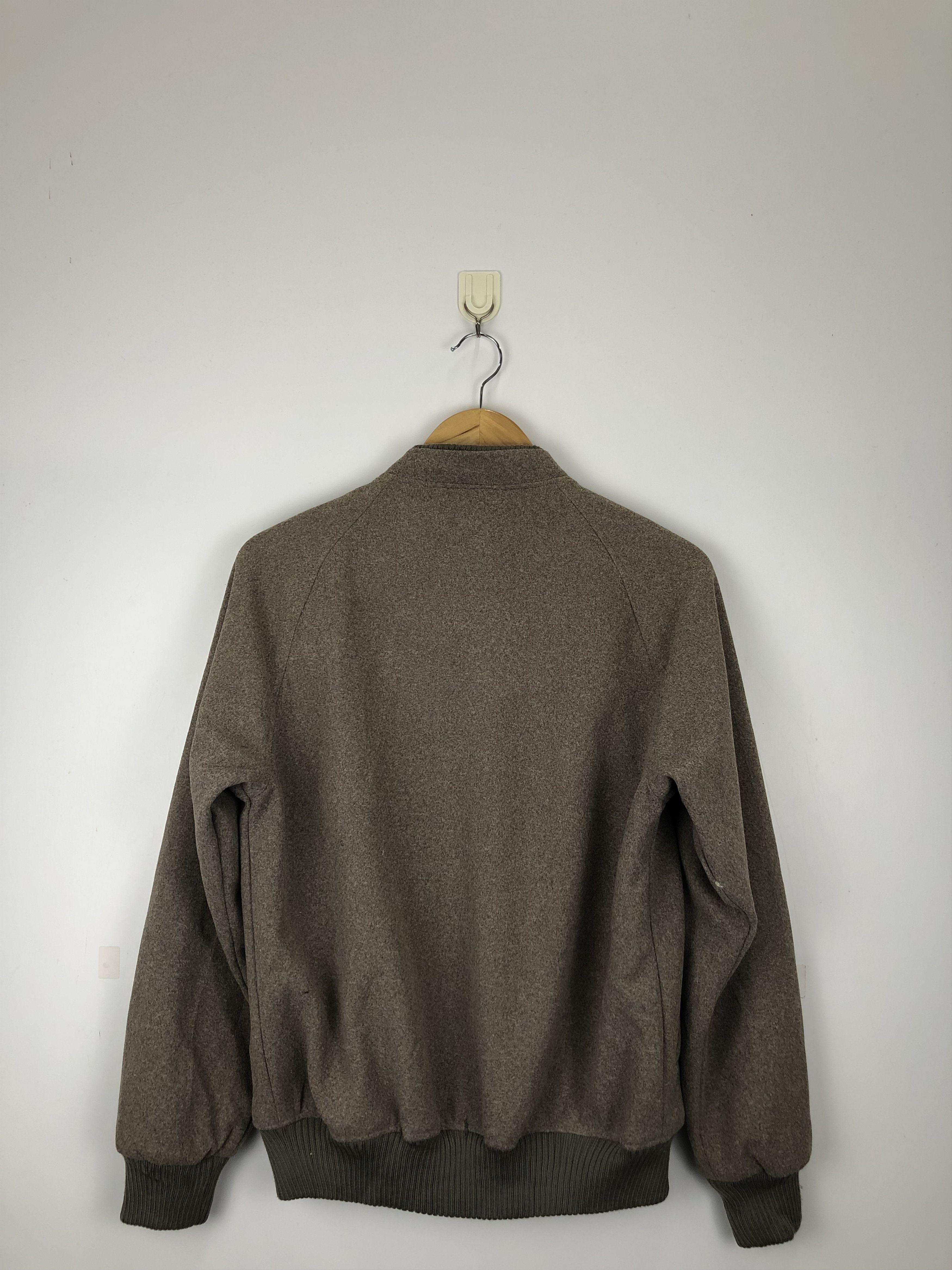 Japanese Brand Vintage 80s Japanese Brand Zipper Wool Jacket V0418 Size US M / EU 48-50 / 2 - 3 Thumbnail
