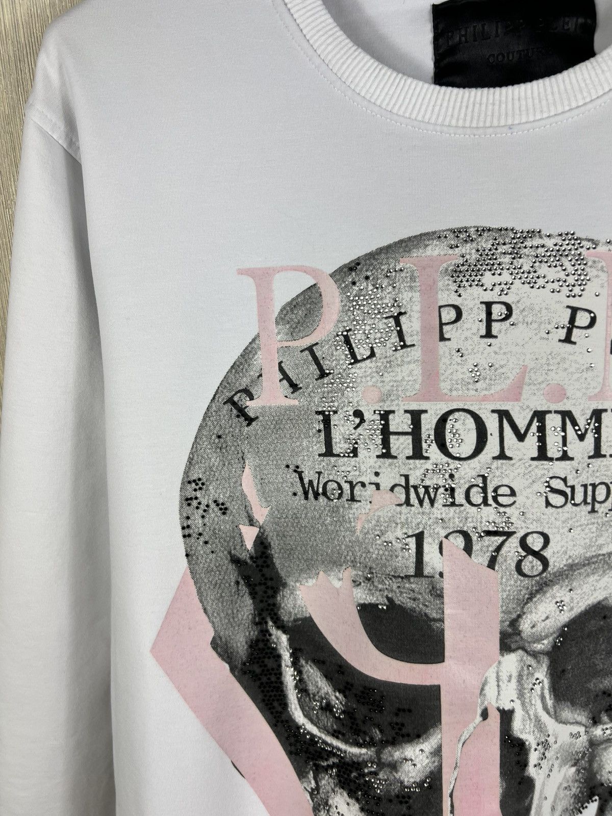 Philipp Plein Philipp Plein skull rhinestones crewneck luxury sweatshirt Size US L / EU 52-54 / 3 - 12 Thumbnail