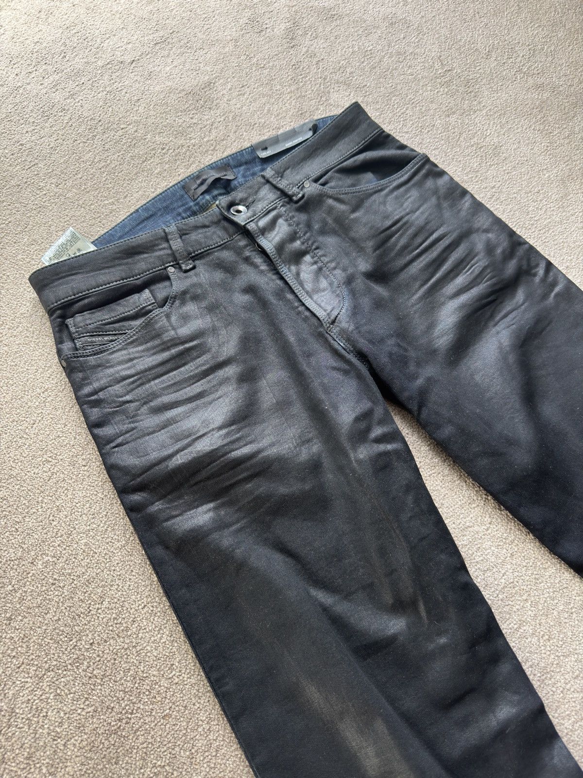Diesel Black Gold Diesel Black Gold Skinny/Knitted Jeans Size US 32 / EU 48 - 2 Thumbnail