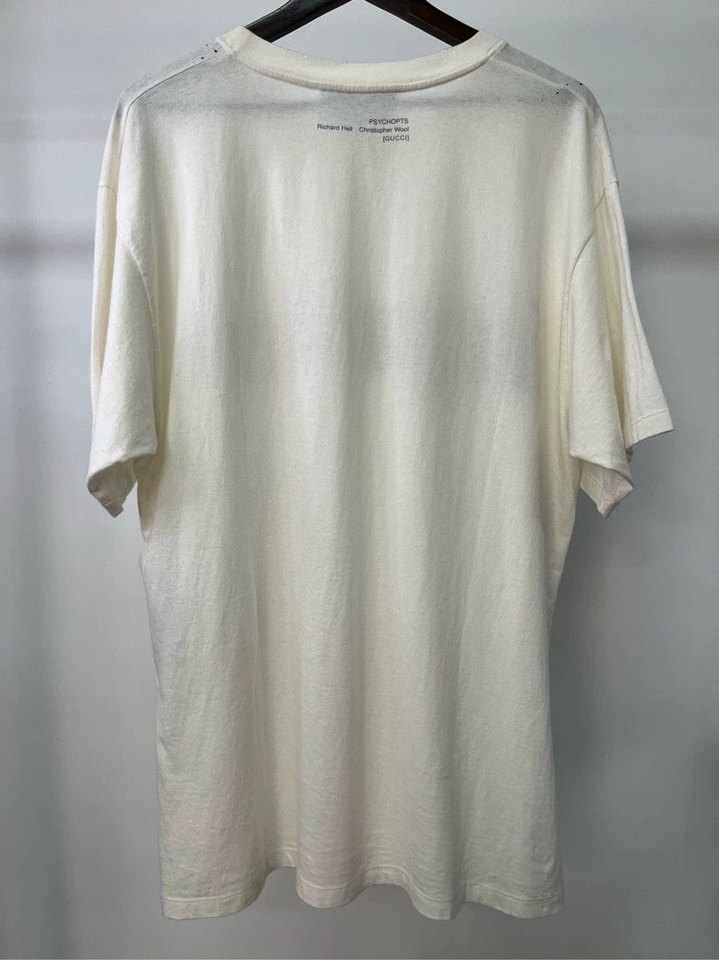 Gucci Gucci Blurred print on the chest destroys short sleeves 250 Size US M / EU 48-50 / 2 - 2 Thumbnail