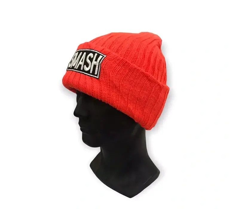 Japanese Brand × Vintage Japanese Brand Smash Beanie Hat Size ONE SIZE - 2 Thumbnail