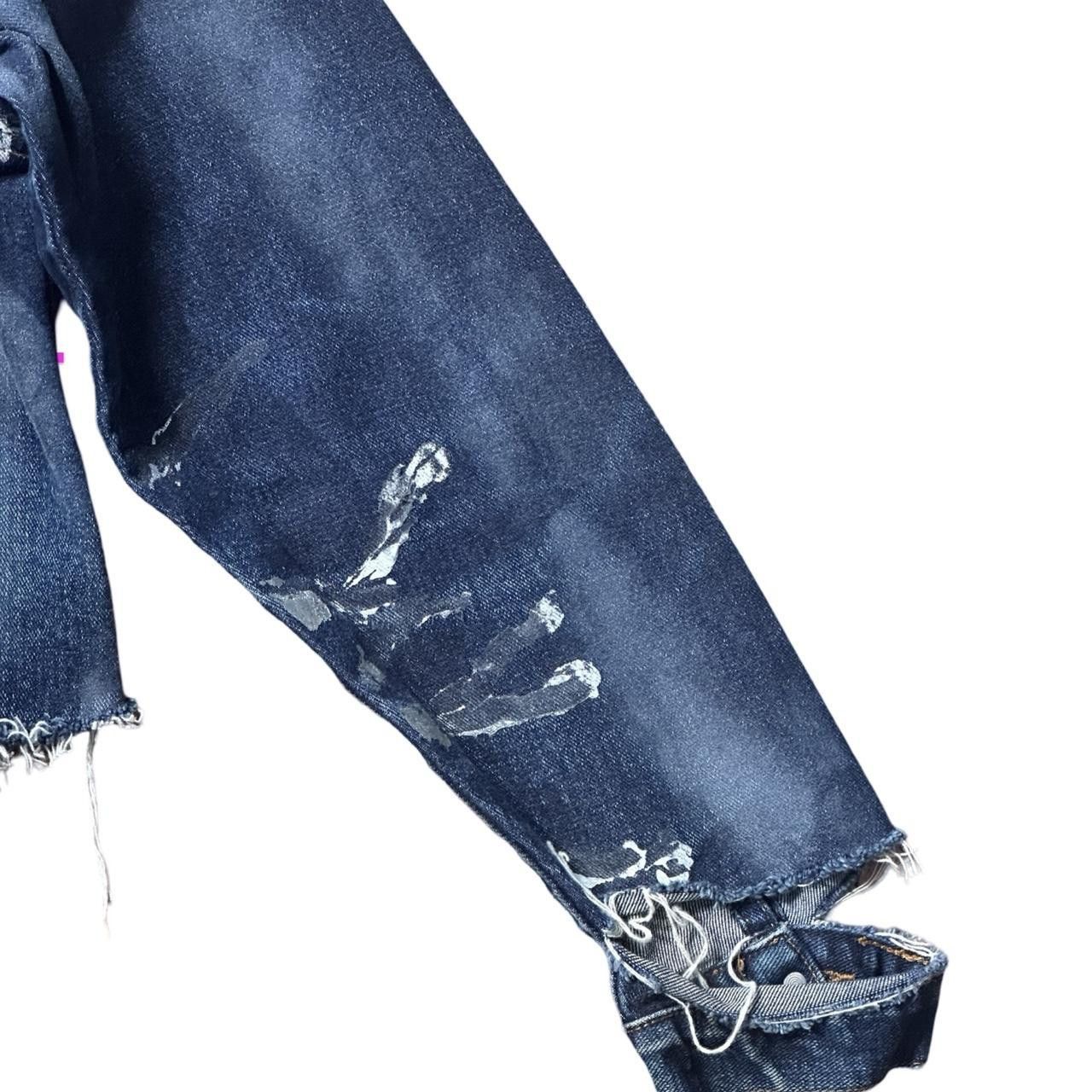 L.E.I. × Vintage ASTROBOI* X L.E.I. DECONSTRUCTED BLUE DENIM JACKET _ MEDIUM Size M / US 6-8 / IT 42-44 - 5 Thumbnail