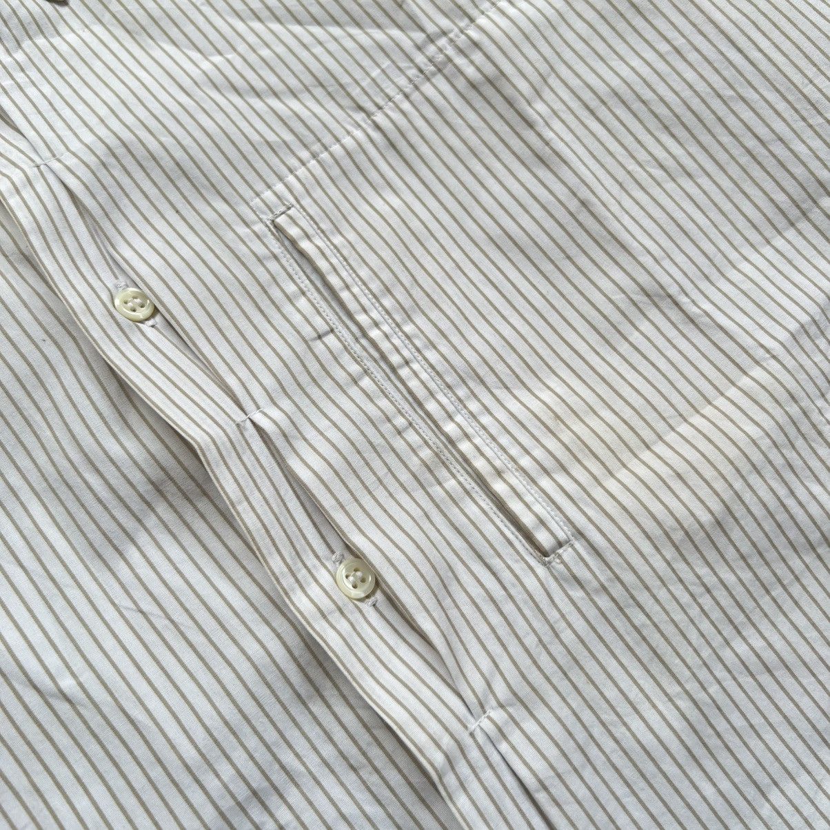 Issey Miyake Vintage Issey Miyake Stripe Gimmick Pocket Long Sleeve Shirt Size US XL / EU 56 / 4 - 3 Thumbnail