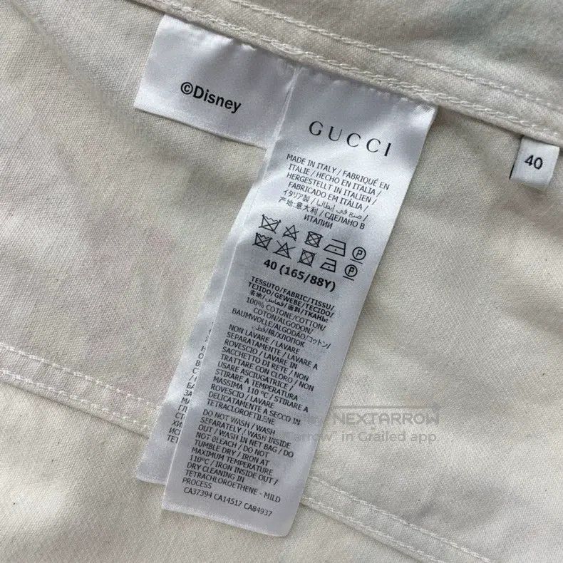 Gucci Gucci Graffiti denim jacket Size US XXS / EU 40 - 6 Thumbnail